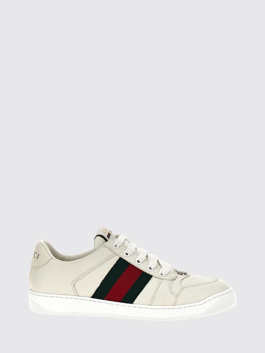 Gucci Gucci Sneakers Men White Size US 13 / EU 46 - 1 Thumbnail