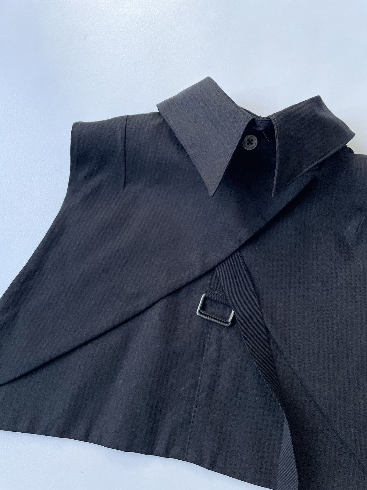 Ann Demeulemeester Bondage Strap Bib Shirt Size M / US 6-8 / IT 42-44 - 15 Thumbnail