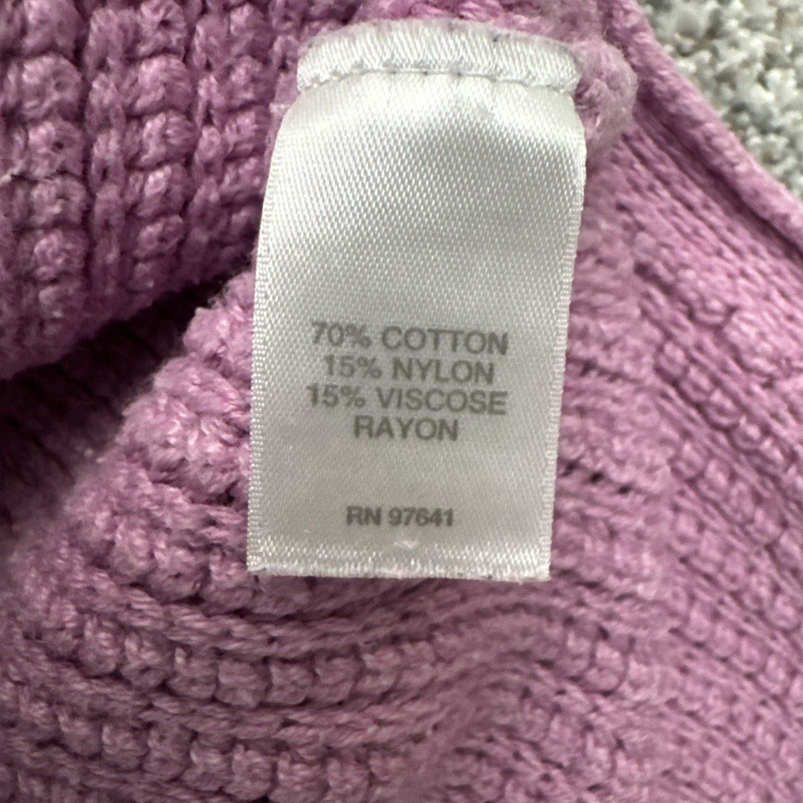 Other J Jill Sweater Women Large Pastel Dainty Knit Grandmacore Size L / US 10 / IT 46 - 6 Thumbnail
