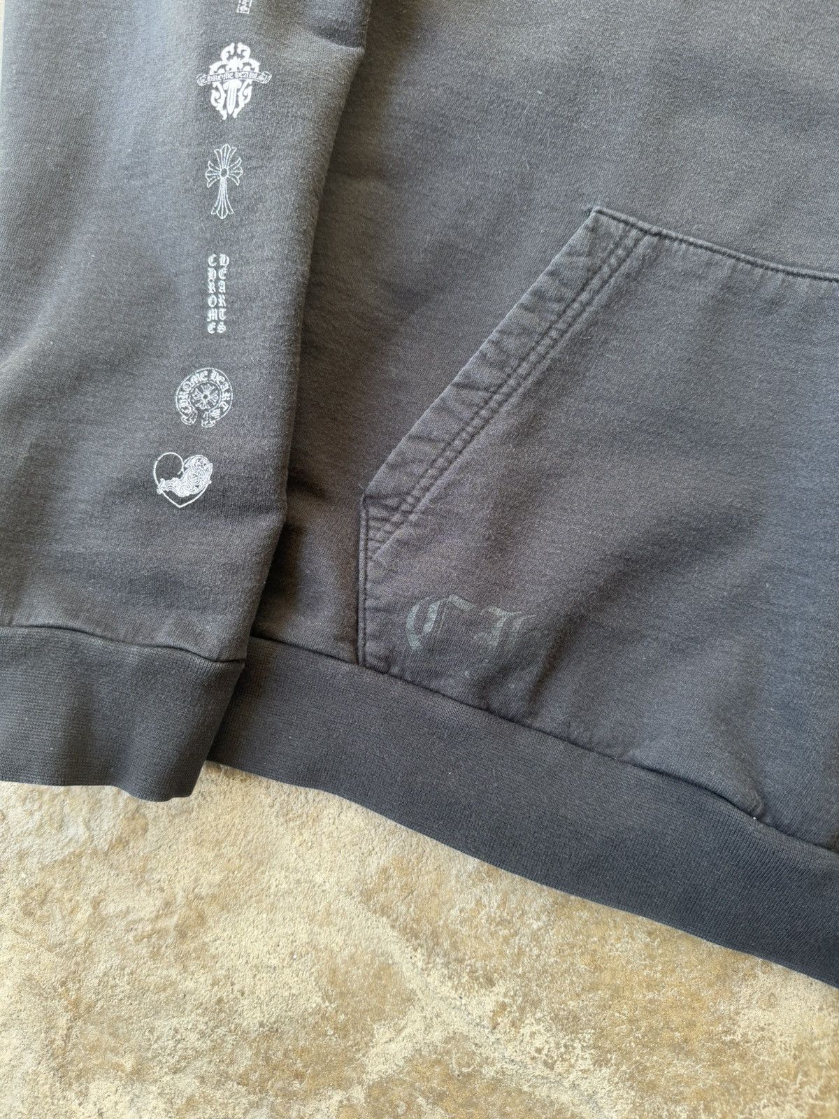 Chrome Hearts CH Multi Logo Hooded Pullover Size US L / EU 52-54 / 3 - 5 Thumbnail