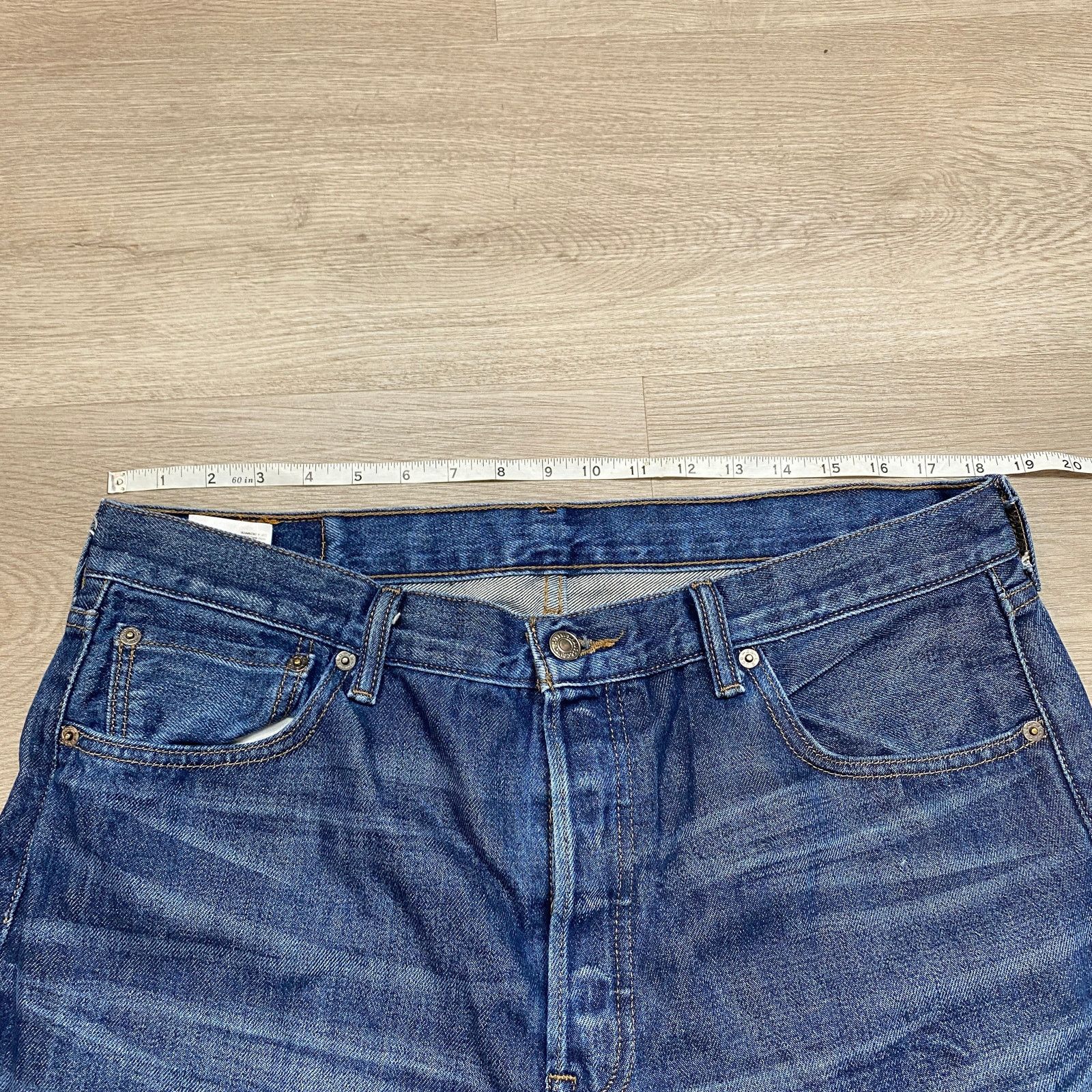 Levi's Levi's 501 Button Fly Straight Leg Jeans Men's 36x30 Size US 36 / EU 52 - 5 Thumbnail