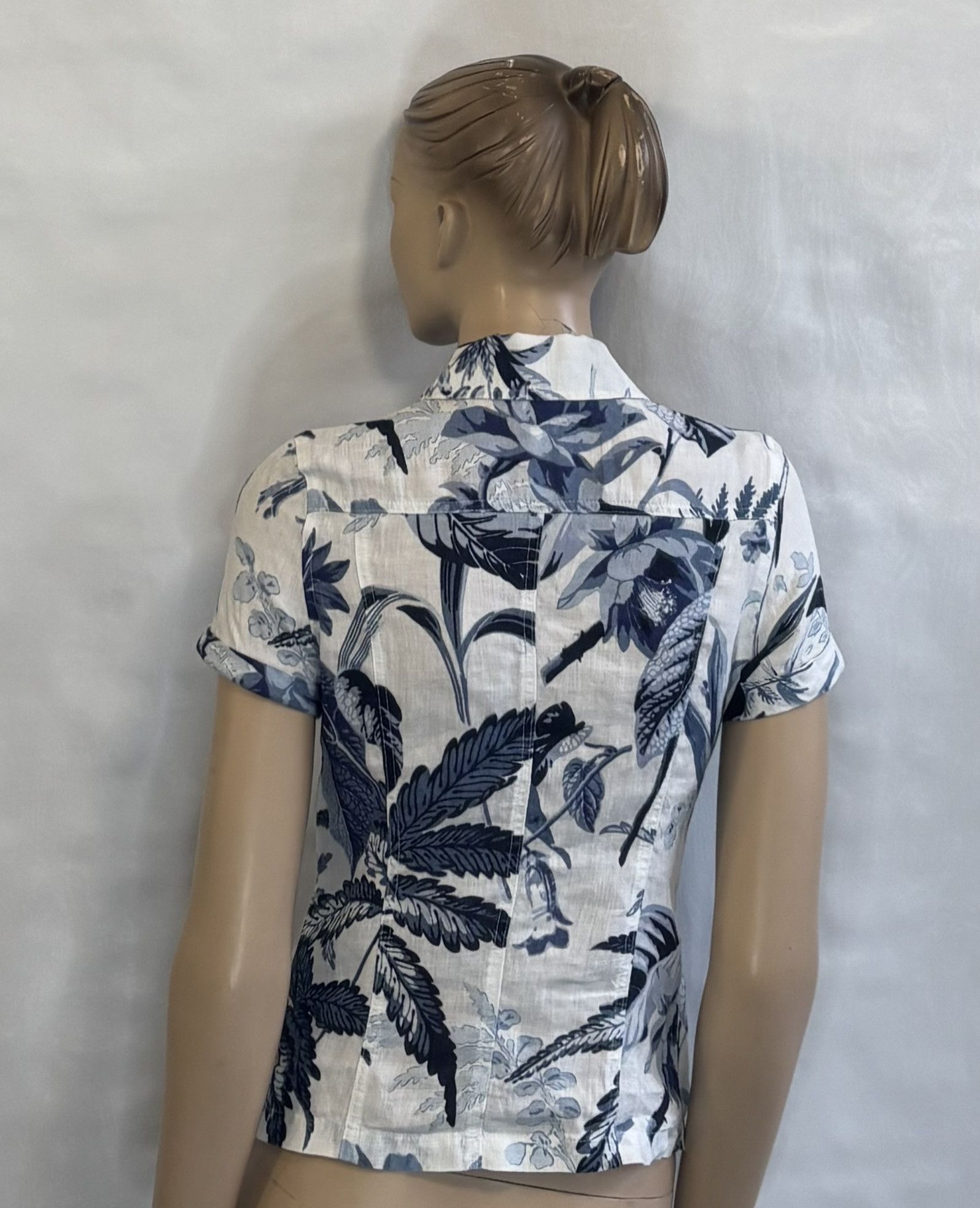 Kenzo Kenzo Jeans vintage shirt 100% Linen size 38 Size XS / US 0-2 / IT 36-38 - 2 Thumbnail