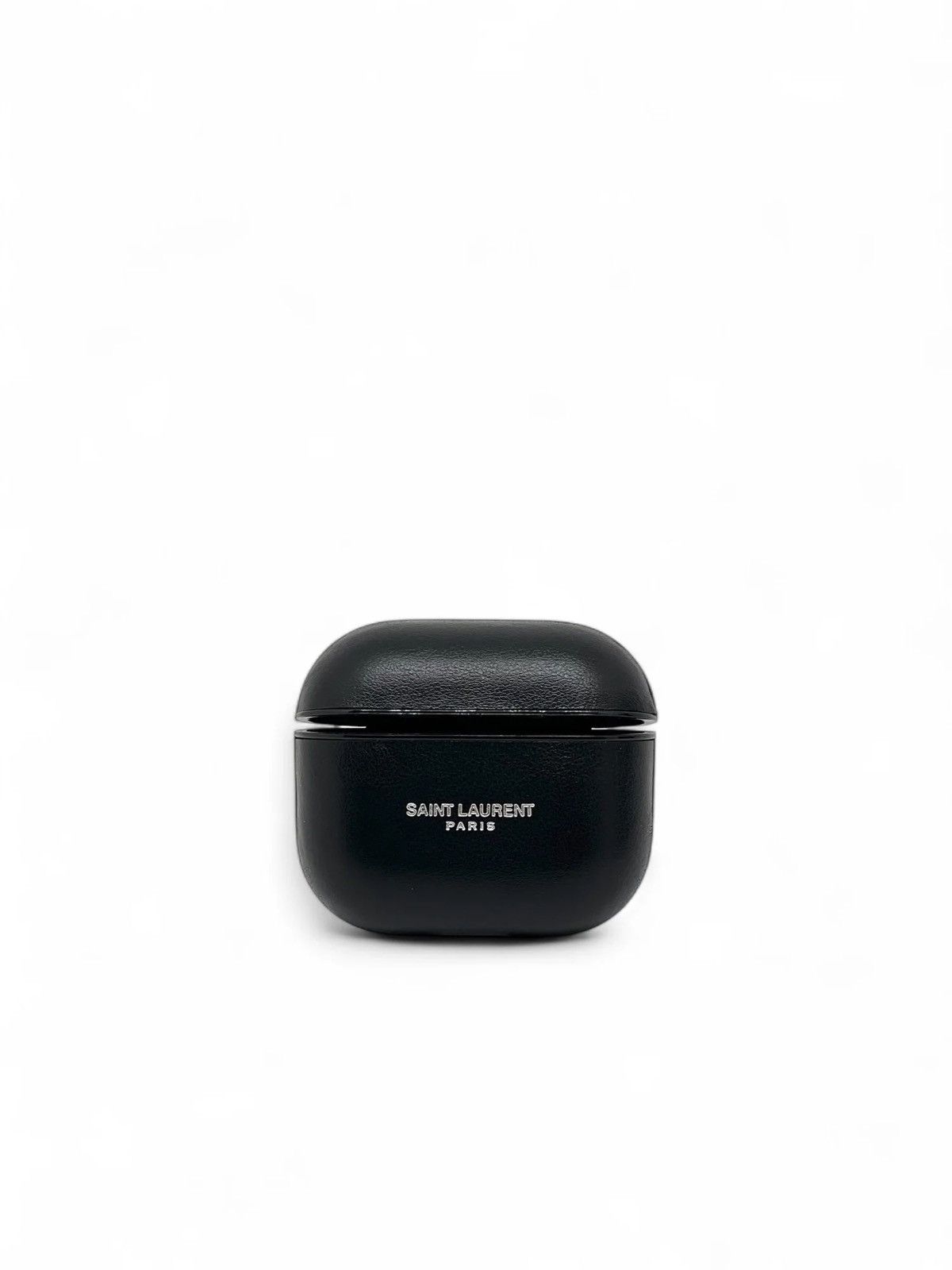 Saint Laurent Paris Saint Laurent Gold Logo Leather AirPods Case NWT Size ONE SIZE - 4 Thumbnail