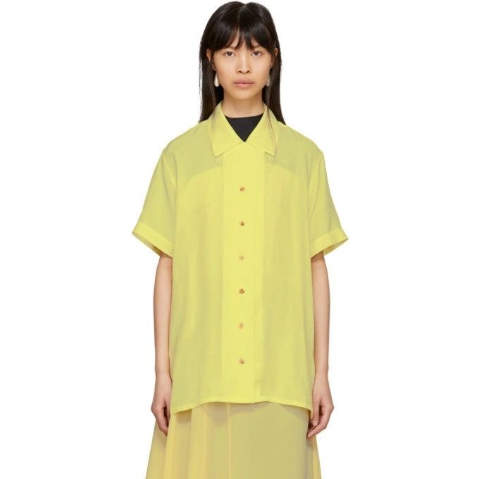 Acne Studios Unisex Rellah Bowling Shirt Size XS / US 0-2 / IT 36-38 - 10 Thumbnail