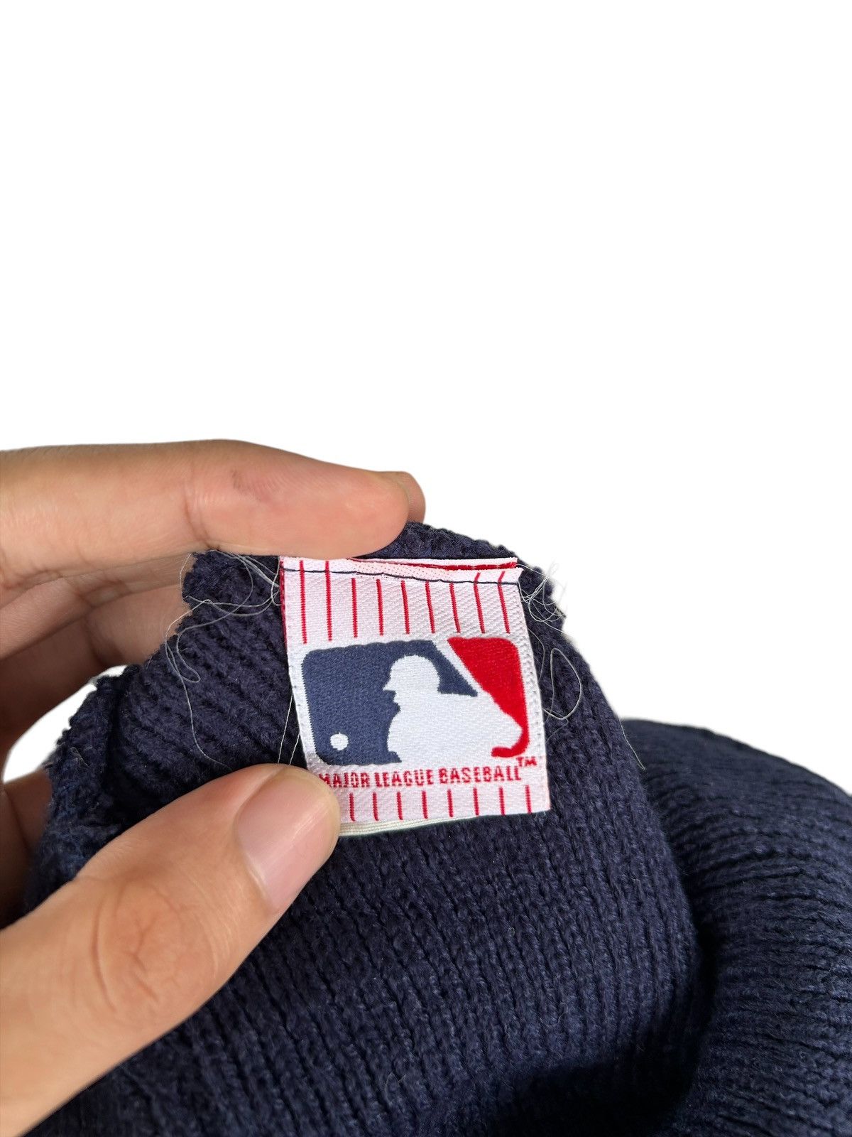 Japanese Brand × Vintage Vintage MLB Big Logo Beanie Hats Snowcap Size ONE SIZE - 4 Thumbnail