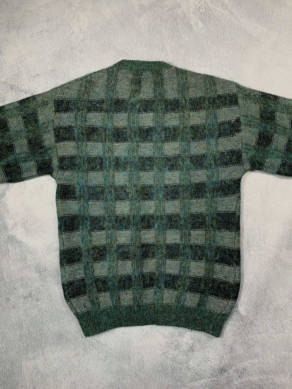 Other Vintage 90s Heavy knit wool cardigan sweater size M Size M / US 6-8 / IT 42-44 - 4 Thumbnail