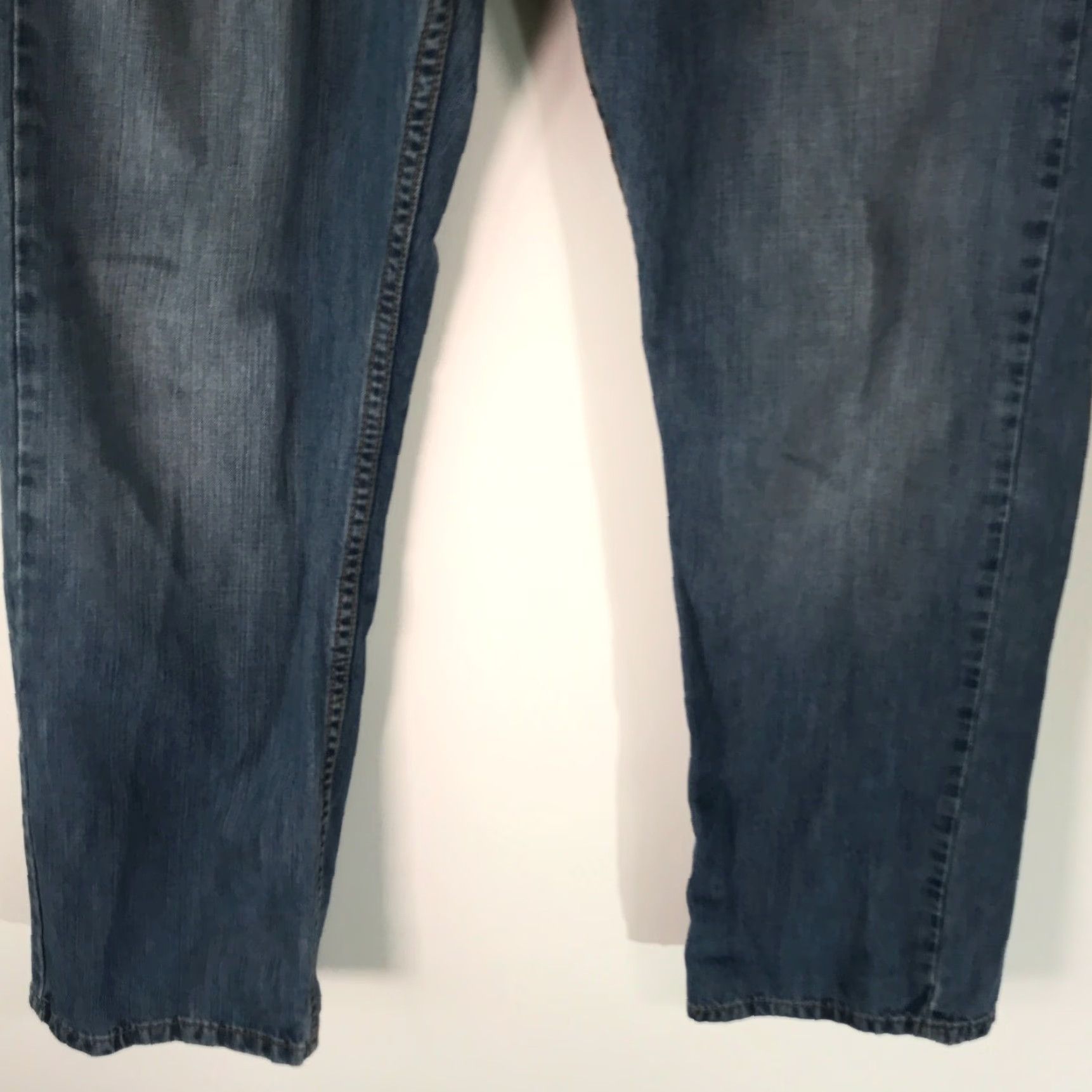 Levi's VINTAGE Levis Strauss 505 Mens Regular Fit Casual Straight Blue Denim Jeans 34X30 Size US 34 / EU 50 - 5 Thumbnail