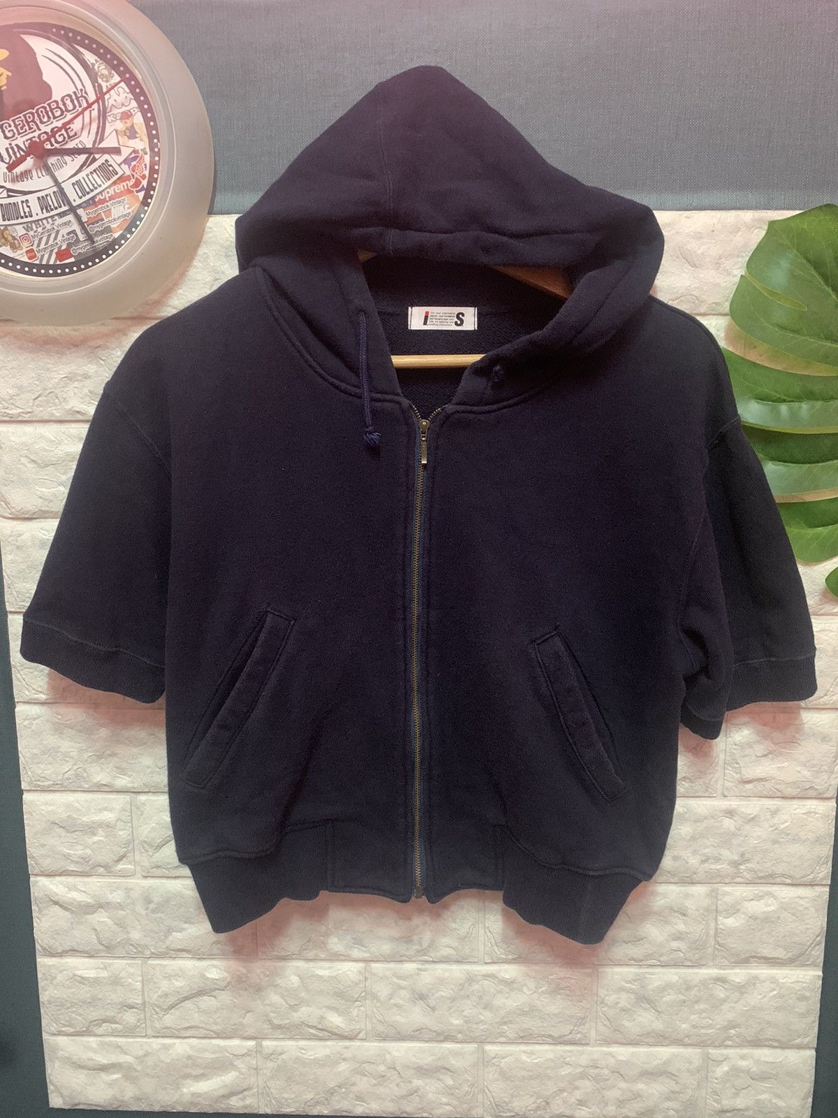 Issey Miyake × Japanese Brand VINTAGE!! Sweater Hoodies Croptop ISSEY MIYAKE Size M / US 6-8 / IT 42-44 - 2 Thumbnail