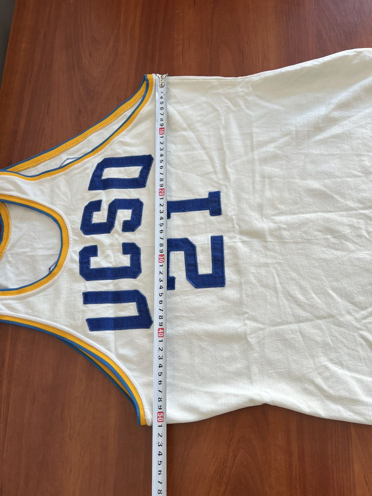 Vintage RARE! 70’S NCAA UCSD SAN DIEGO #21 SPARTAN BASKETBALLJERSEY Size US S / EU 44-46 / 1 - 18 Thumbnail