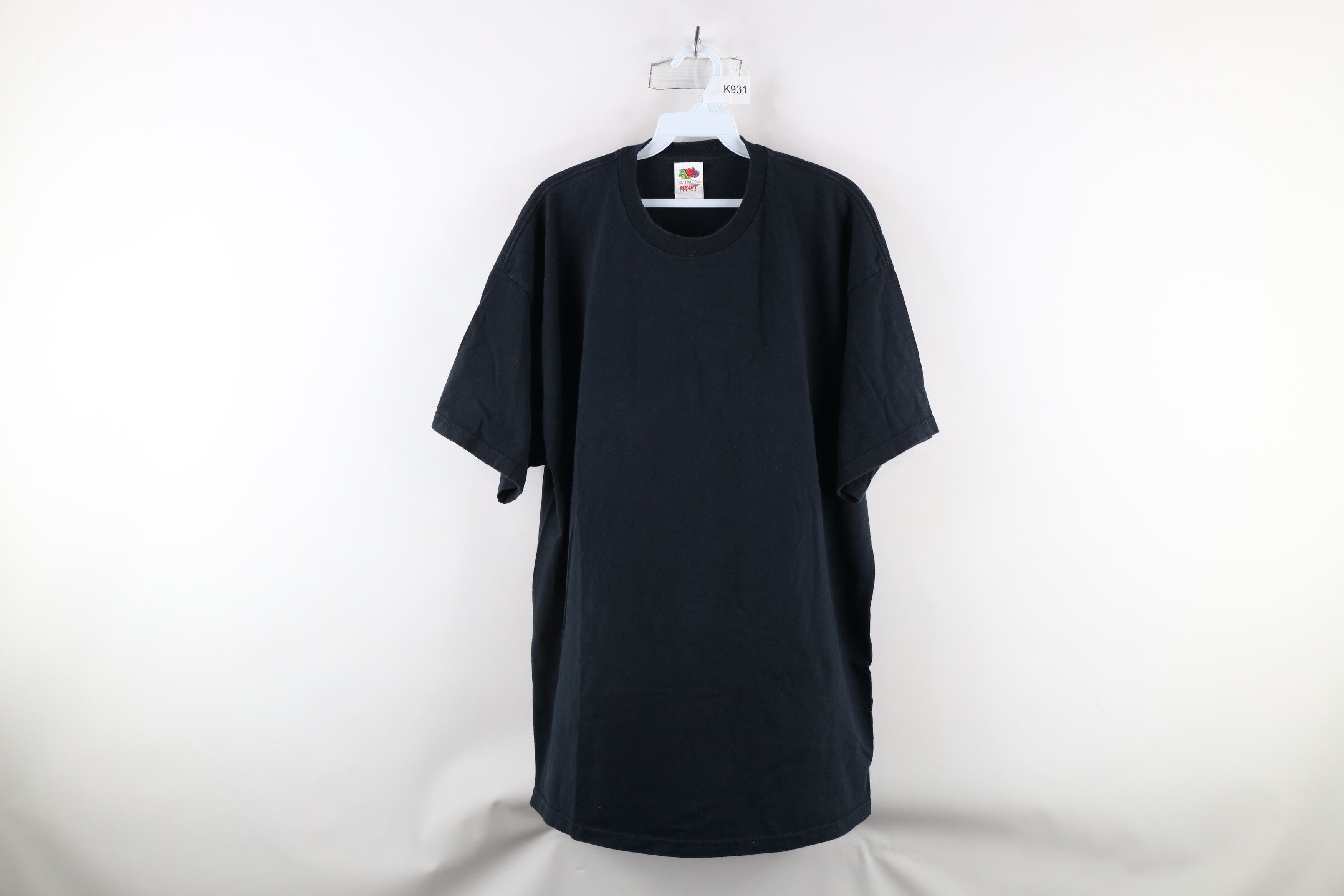 Vintage Vintage 90s Streetwear Cotton Short Sleeve T-Shirt Black Size US XXL / EU 58 / 5 - 1 Thumbnail