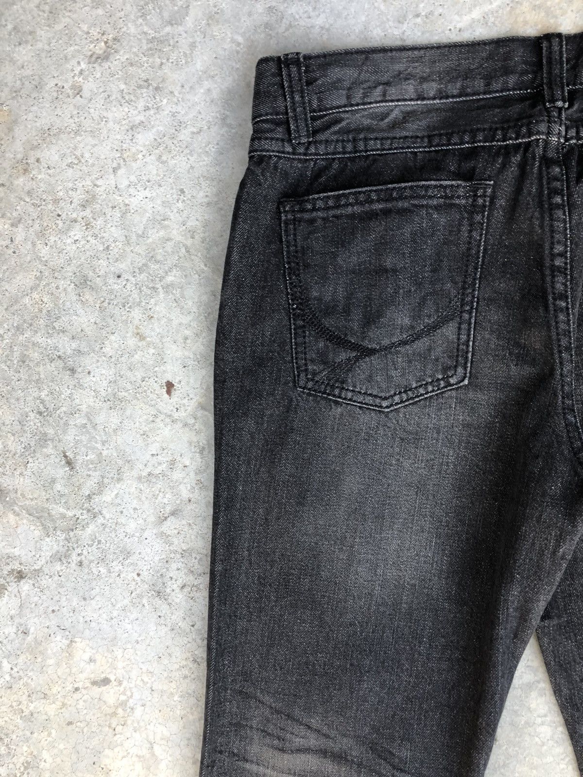 If Six Was Nine Japanese Deadly Flared Jeans Distressed Jeans Size US 33 - 9 Thumbnail