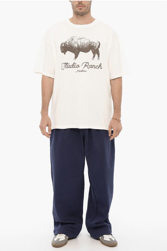 1989 STUDIO o1y0525 T-Shirt in White Size US XL / EU 56 / 4 - 4 Thumbnail