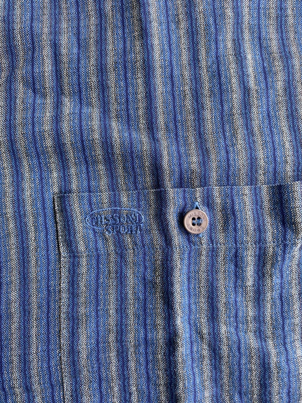 Missoni × Vintage Vintage Missoni Shirt Size US L / EU 52-54 / 3 - 4 Thumbnail