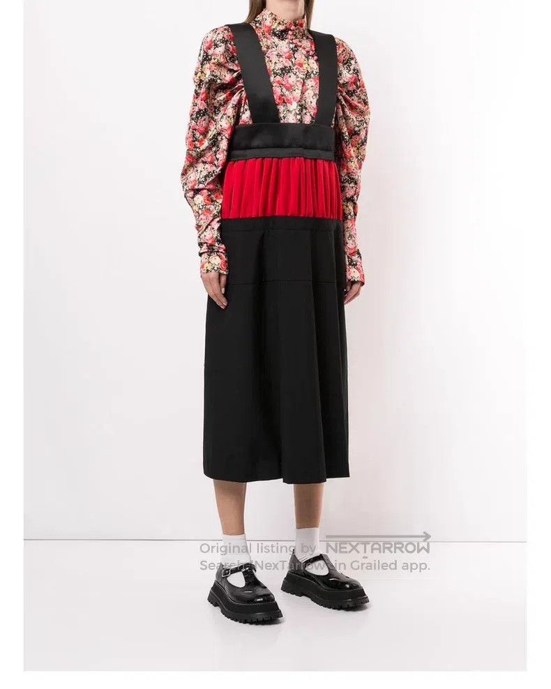 Comme des Garcons Comme des Garcons Color-block suspender skirt Size S / US 4 / IT 40 - 1 Thumbnail