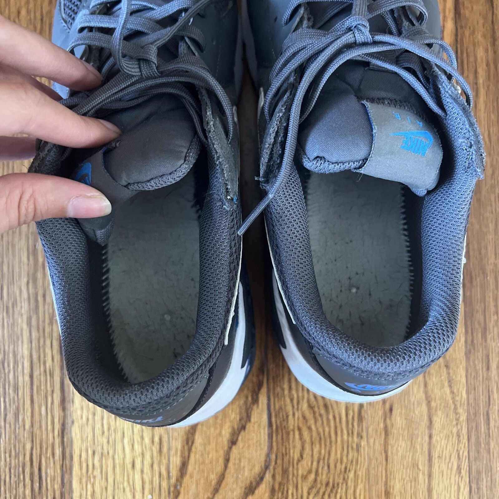 Nike Sz8 Nike Air Max Excee Men's Shoe Iron Grey/White-Photo Blue Size US 8 / EU 41 - 7 Thumbnail