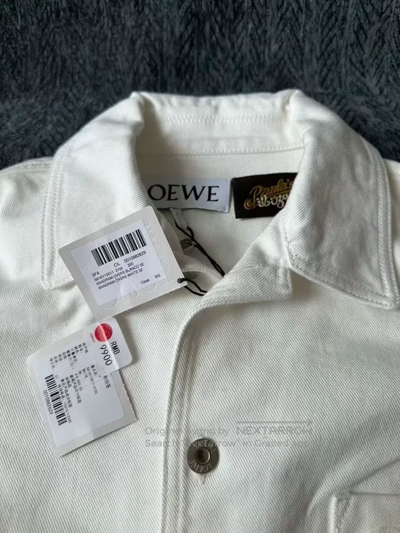 Loewe Loewe Big Logo Denim Jacket Size 4XL / US 24-26 - 3 Thumbnail