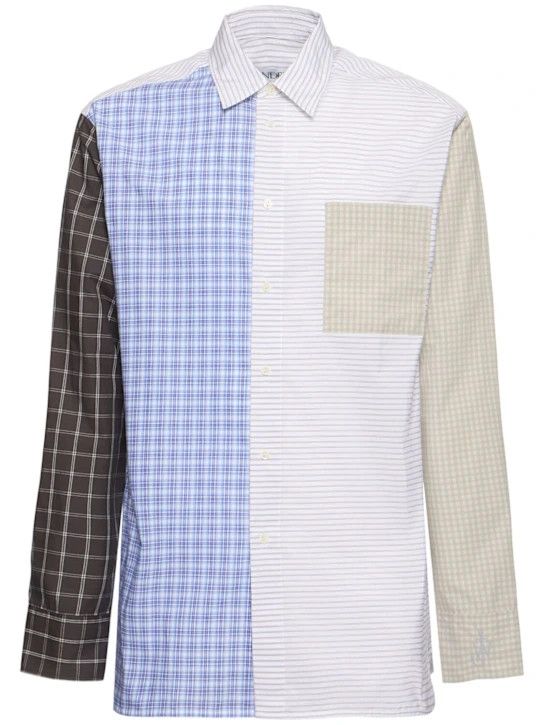 JW Anderson o1lsvrm0425 Patchwork Shirt in Multicolor Size US S / EU 44-46 / 1 - 1 Thumbnail