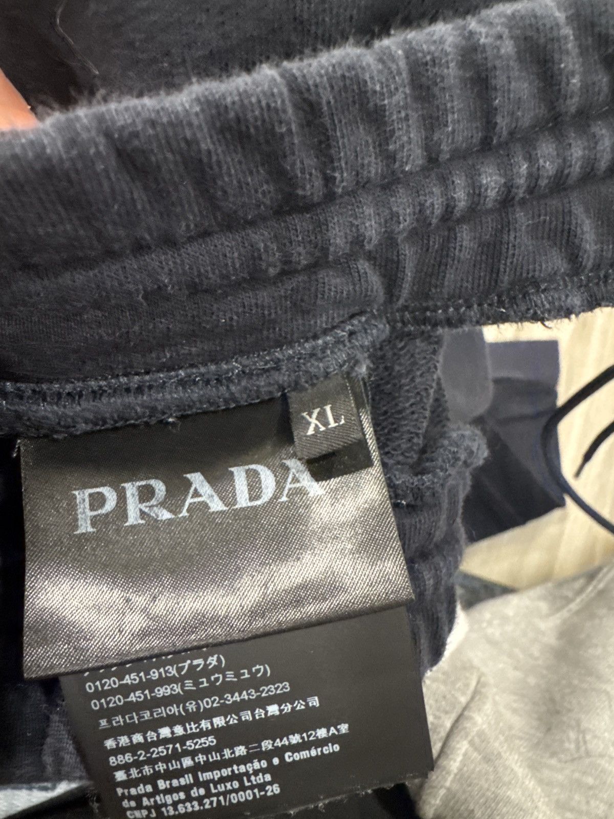 Prada navy blue prada jogger Size US 36 / EU 52 - 3 Thumbnail