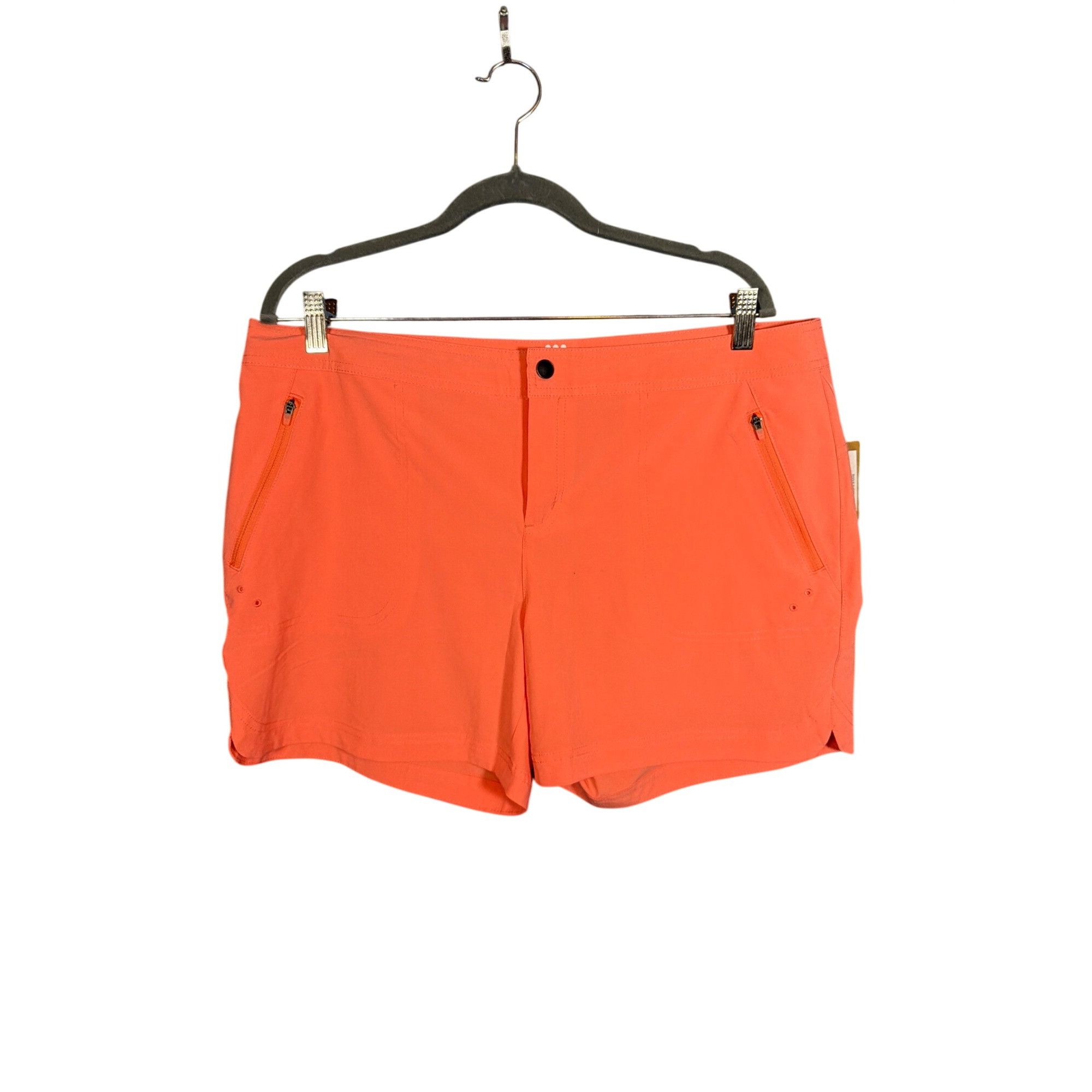 Other NWT Title Nine Rogue 5" Shorts Women's 14 Orange Peach UPF 5 Size 36" / US 14 / IT 50 - 2 Thumbnail