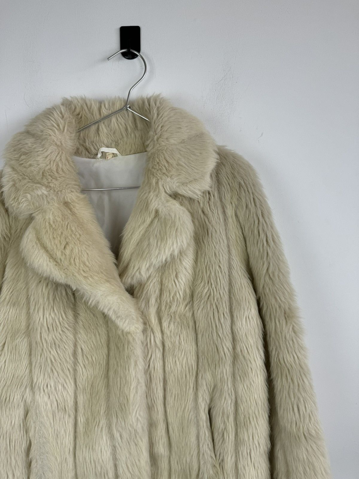 If Six Was Nine Vintage Rare Faux Fur y2K Style Coat Luxurious Simulated Fur Size M / US 6-8 / IT 42-44 - 2 Thumbnail