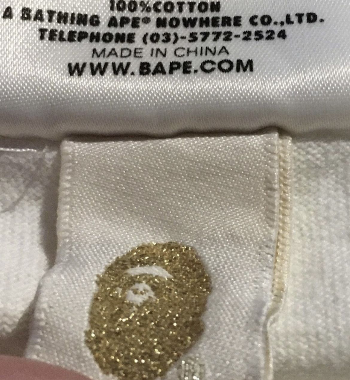 Bape Bape camo logo tee shirt Size US M / EU 48-50 / 2 - 4 Thumbnail