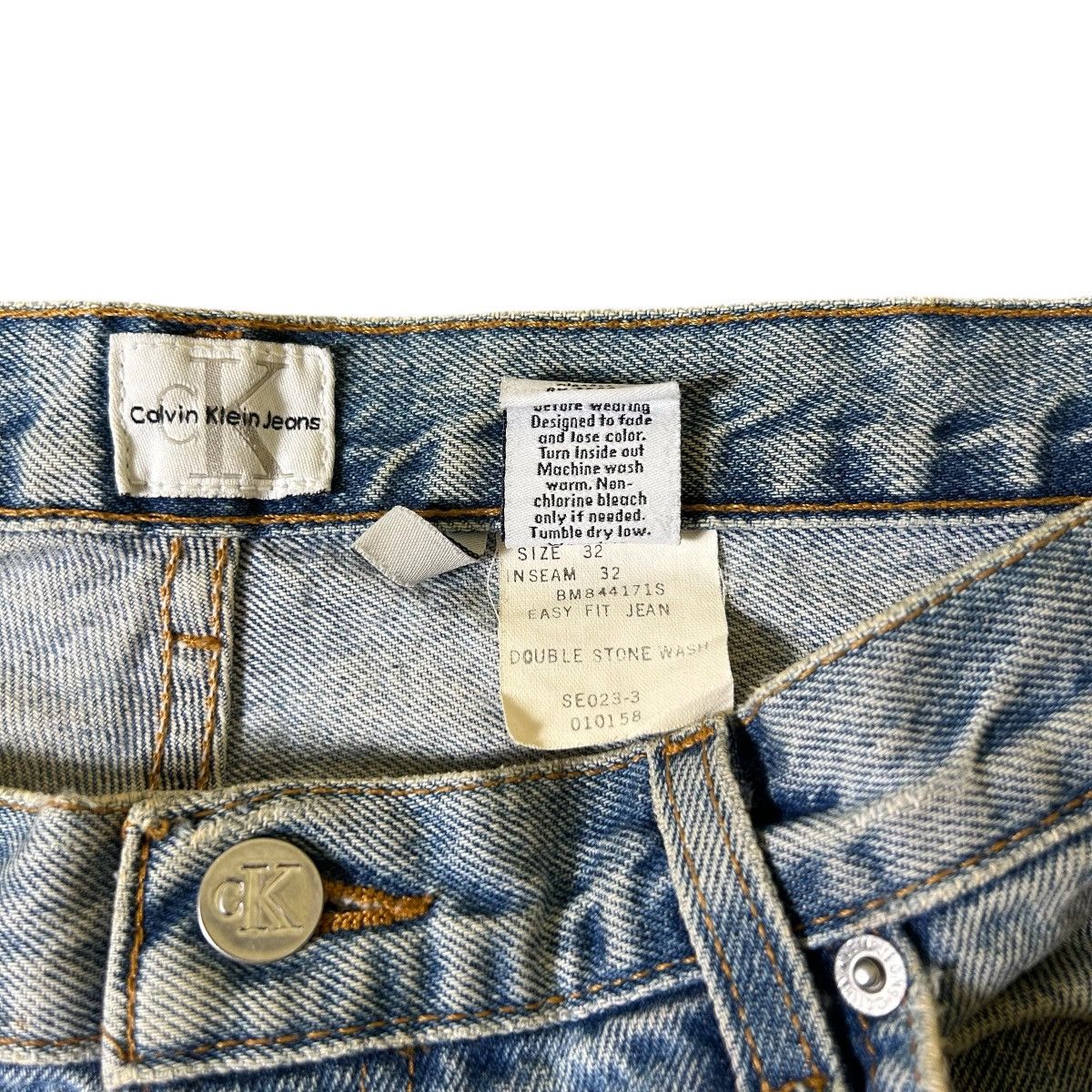 Calvin Klein Vintage Calvin Klein Custom Denim Pants Size US 31 - 7 Thumbnail