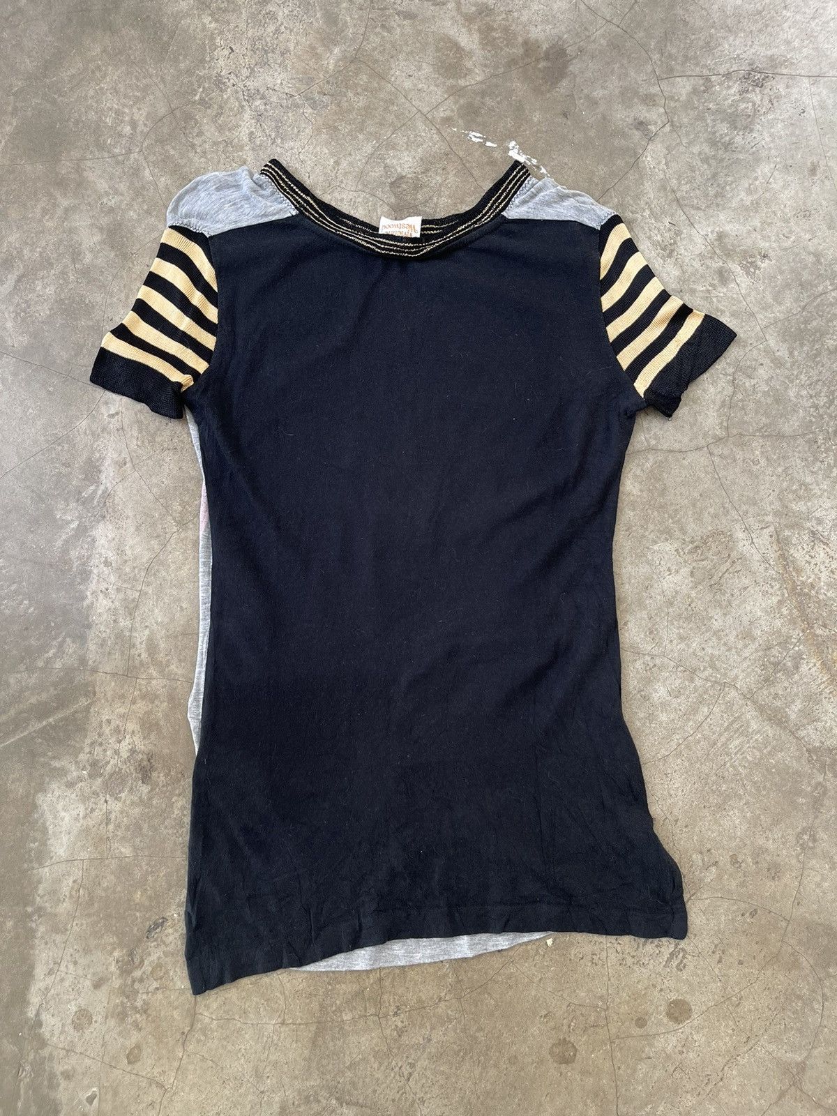 Vivienne Westwood 2005 Vivienne Westwood Blow Me Up Erotic Text Teddy Tee Size S / US 4 / IT 40 - 2 Thumbnail