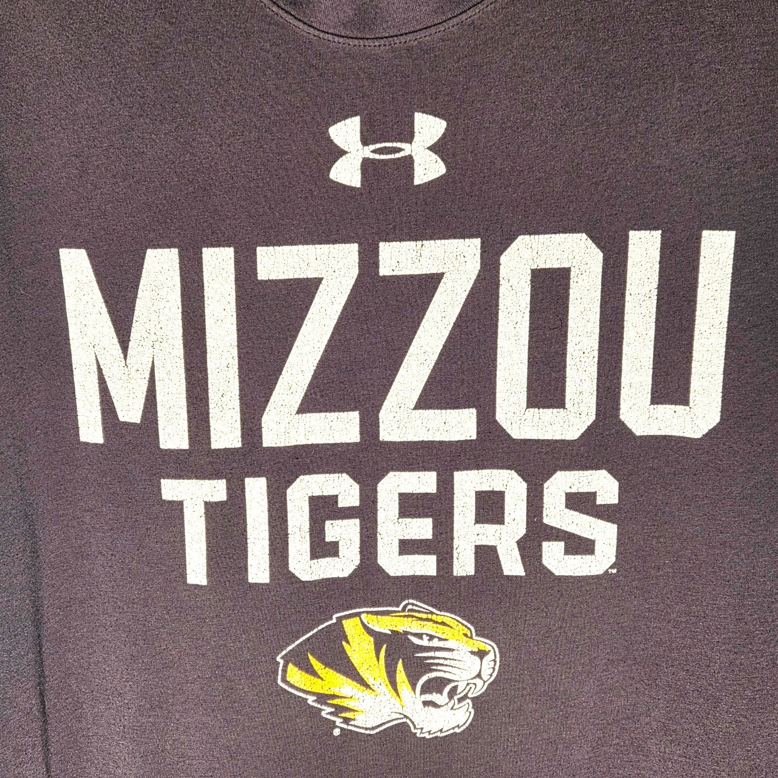 Under Armour Mizzou Tigers Under Armour T-Shirt Loose - Large - Navy Blue Size US L / EU 52-54 / 3 - 4 Thumbnail