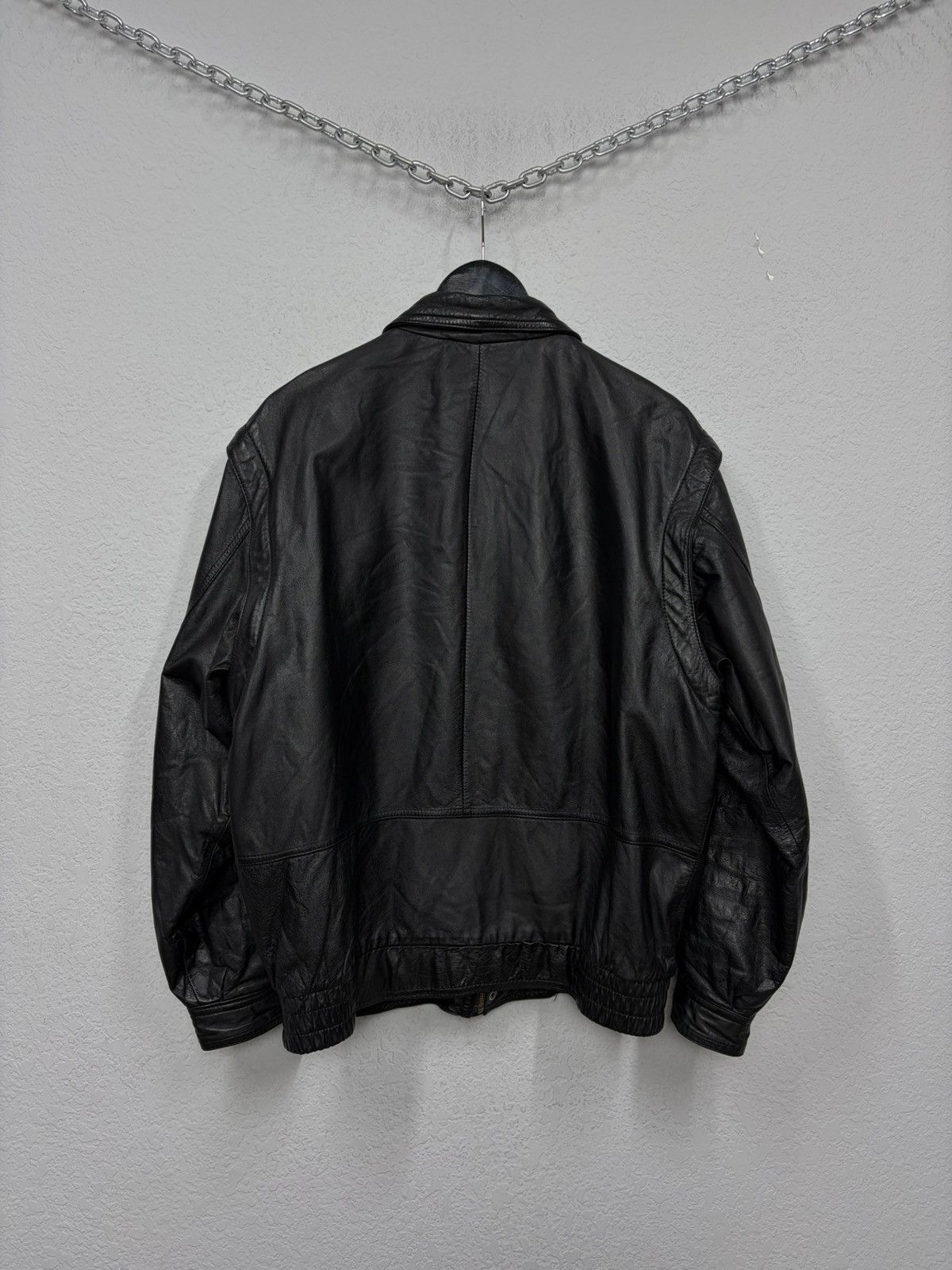 Hedi Slimane Vintage Black Leather Fringe Biker Transformer Vest Jacket Size US L / EU 52-54 / 3 - 14 Thumbnail
