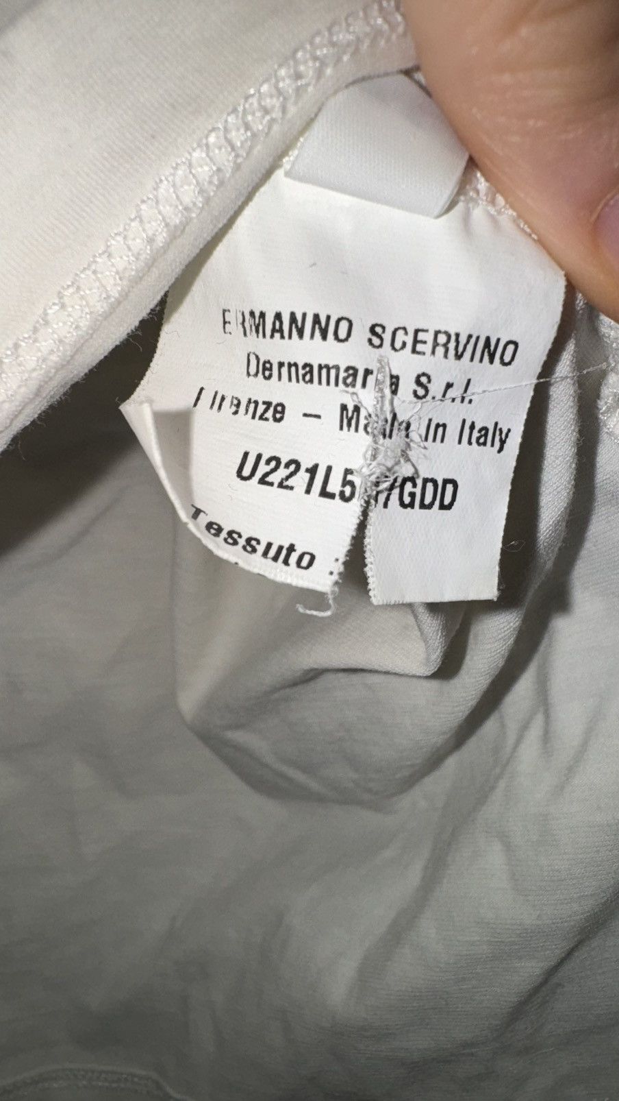 Designer Ermanno Scervino made in Italy long sleeve vintage Size US M / EU 48-50 / 2 - 5 Thumbnail