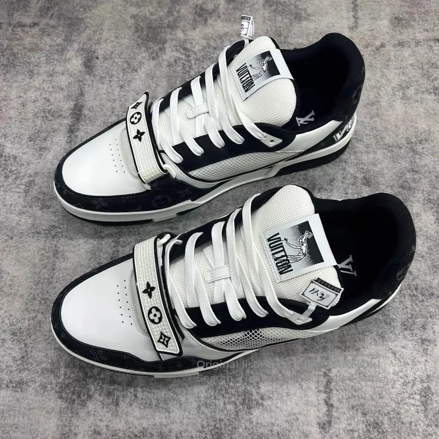 Louis Vuitton Multi Color High-Top Sneakers Size 11. Size US 11 / EU 44 - 1 Thumbnail