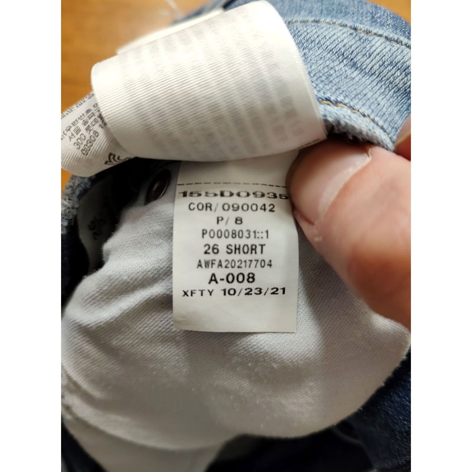 Abercrombie & Fitch Abercrombie Fitch Womens Jeans Super Skinny Ankle High Rise Blue 26 2S X 24 Inseam 90s Preppy Love Stretch Pockets Size 26" / US 2 / IT 38 - 6 Thumbnail
