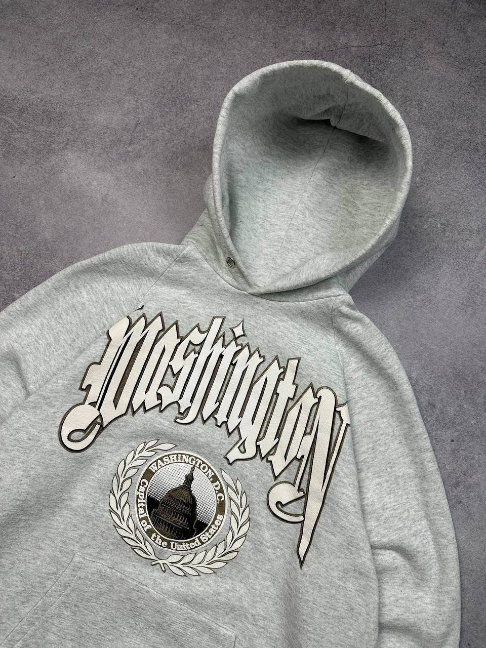 Vintage Vintage 1990s USA-Made Women’s Hoodie, Size L – Classic 90s Size L / US 10 / IT 46 - 2 Thumbnail