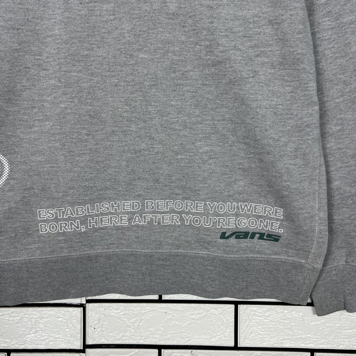 Vans Vintage 90's VANS Big Logo Crewneck Sweatshirt #3971-C181 Size US L / EU 52-54 / 3 - 16 Thumbnail