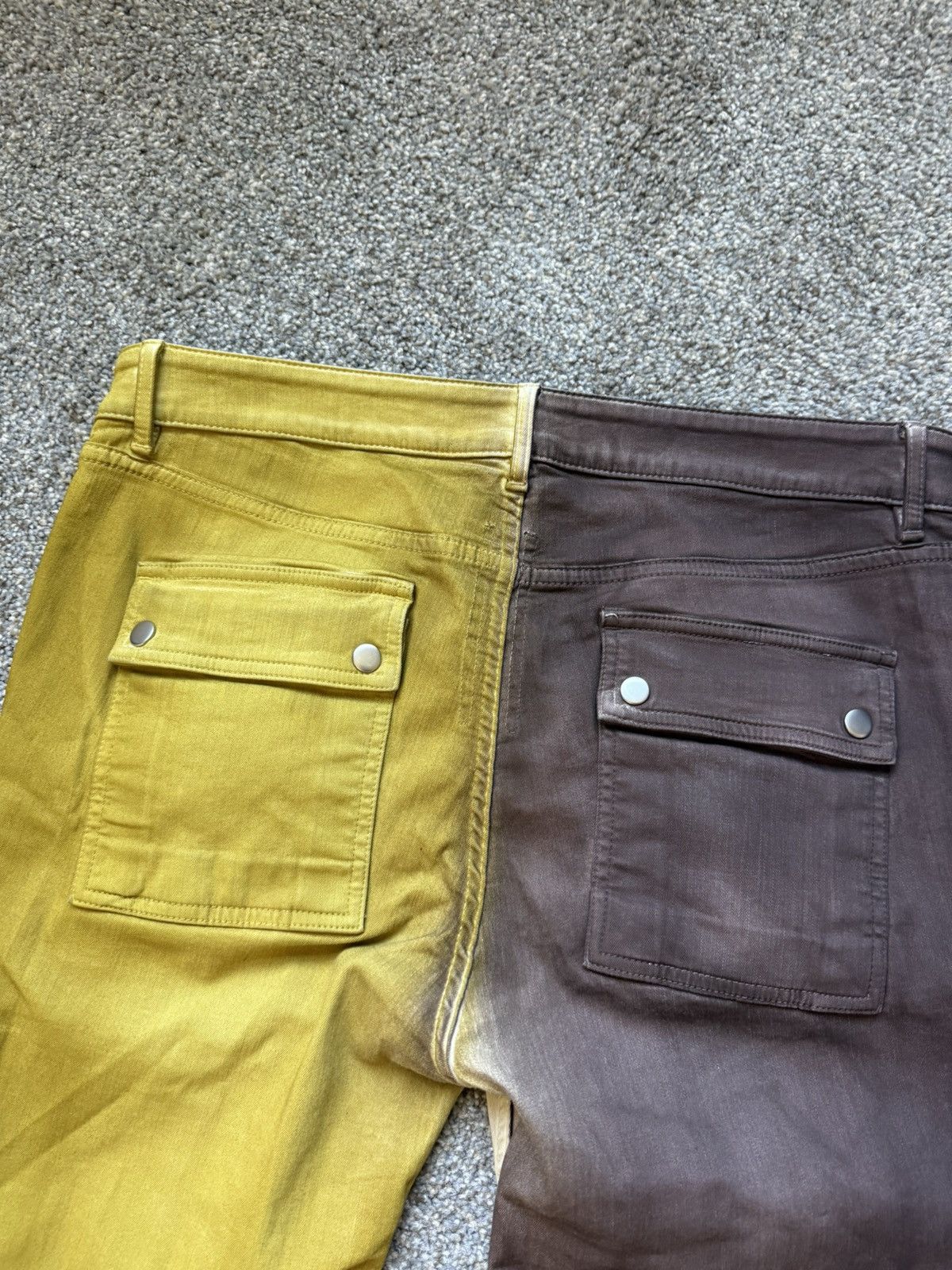 Rick Owens Rick Owens Drkshdw Two-Tone Gradient Jeans Size US 32 / EU 48 - 6 Thumbnail