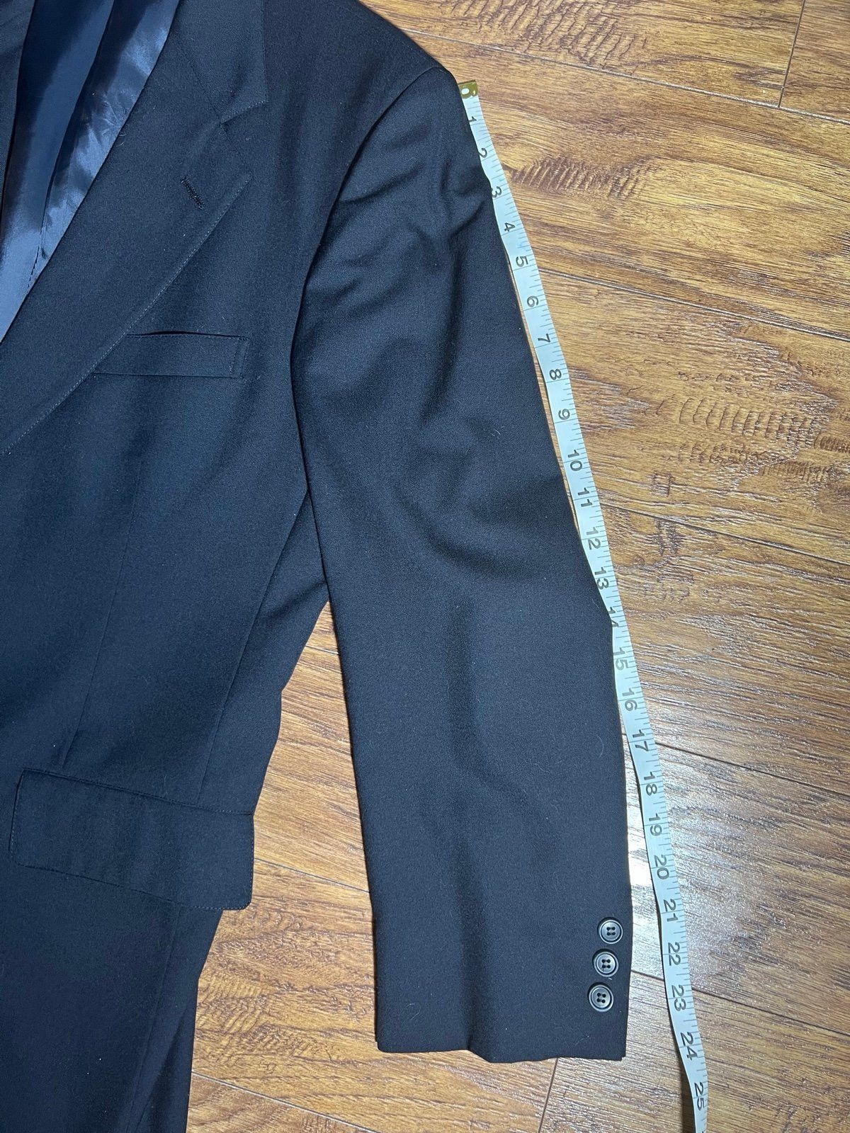 Brooks Brothers Brooks Brothers Blazer, 2 Button, Size 40 Regular Dark Navy Size 40R - 5 Thumbnail