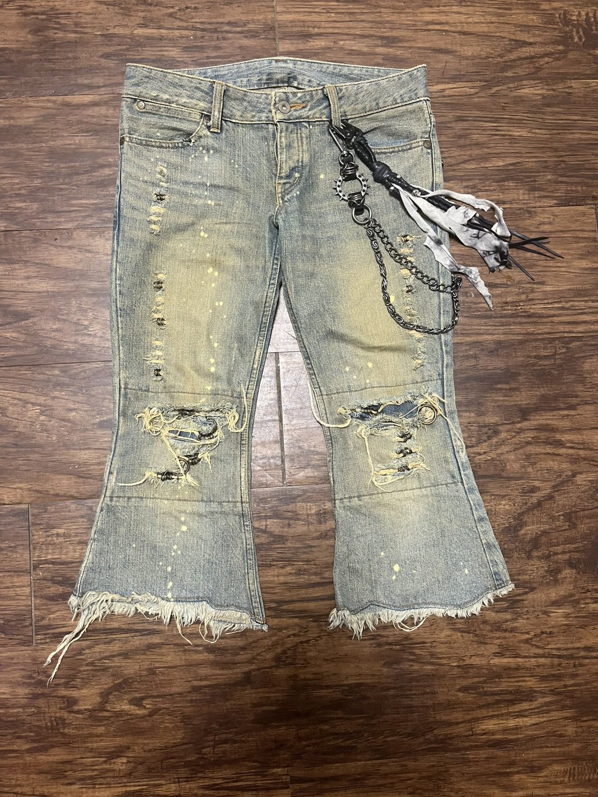 If Six Was Nine 3/4 Mud Max Capris Size US 26 / EU 42 - 1 Thumbnail