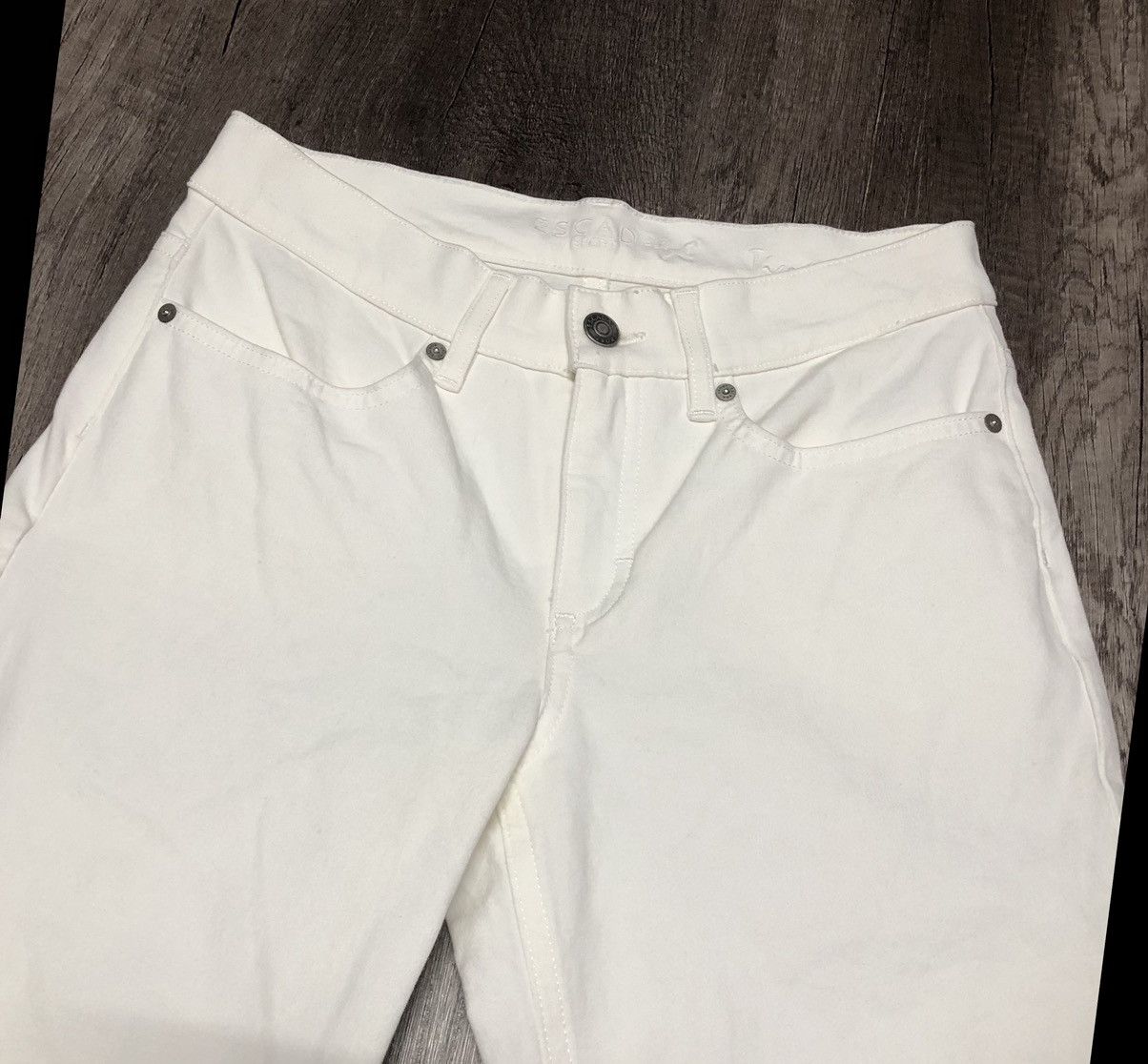 Escada Sport × Vintage Escada Sport Denim Pant Size 28" / US 6 / IT 42 - 6 Thumbnail