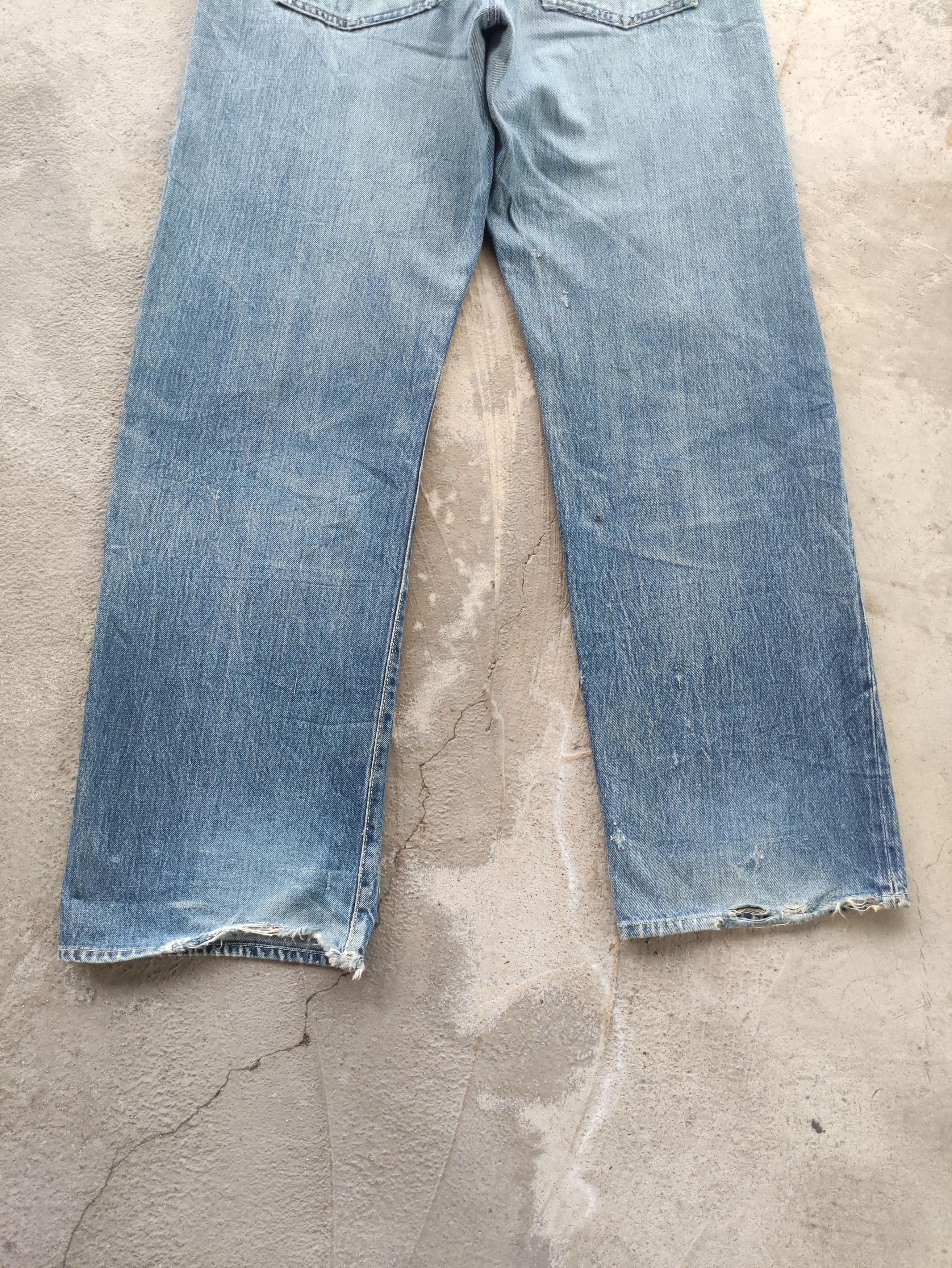 Studio D'Artisan Vintage Studio D Artisan Button Baggy Selvedge Distressed Size US 34 / EU 50 - 11 Thumbnail