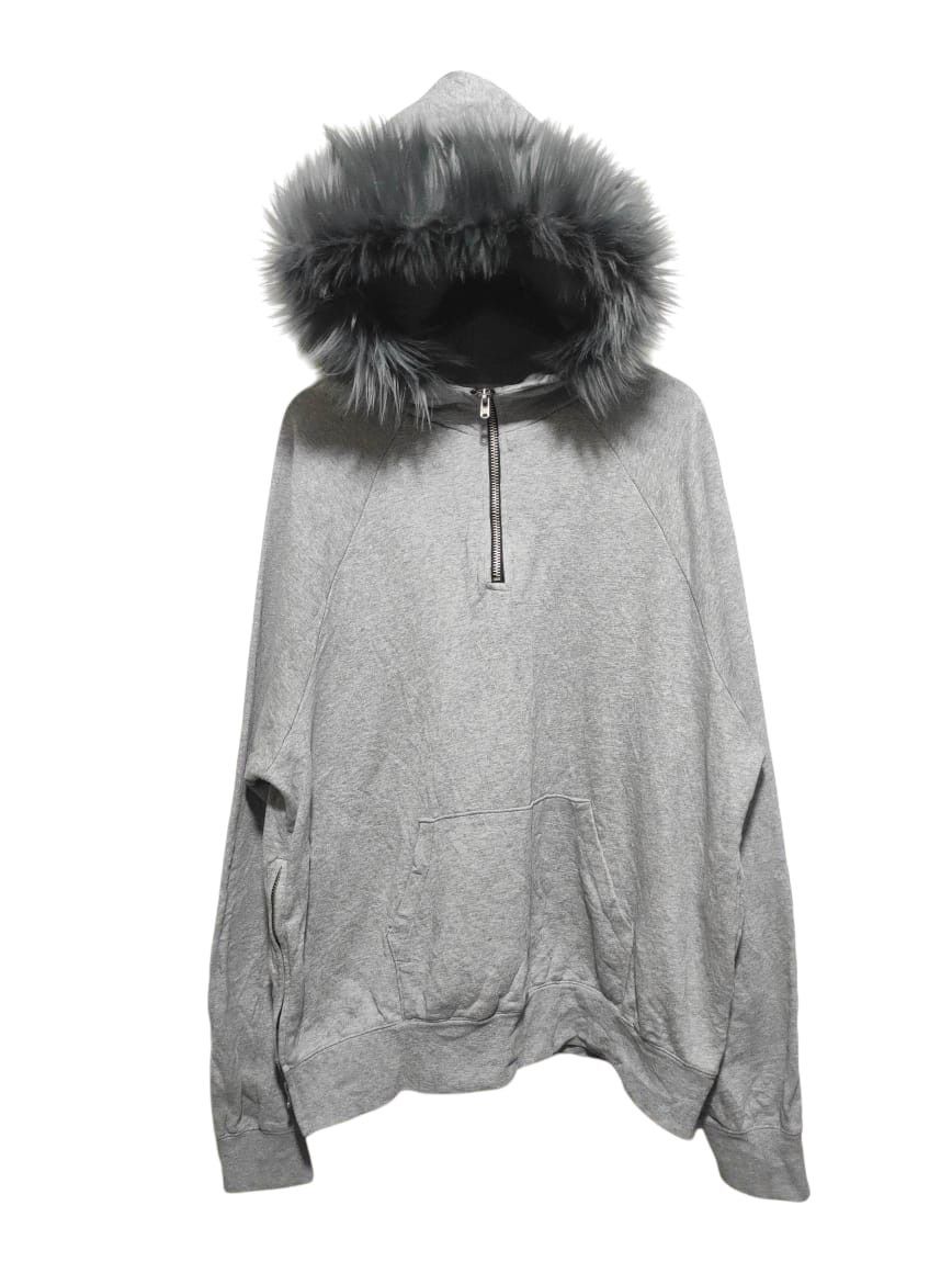 FOG FOG Half Zip Fur Hoodie i6w9 LBG style Size US L / EU 52-54 / 3 - 1 Thumbnail