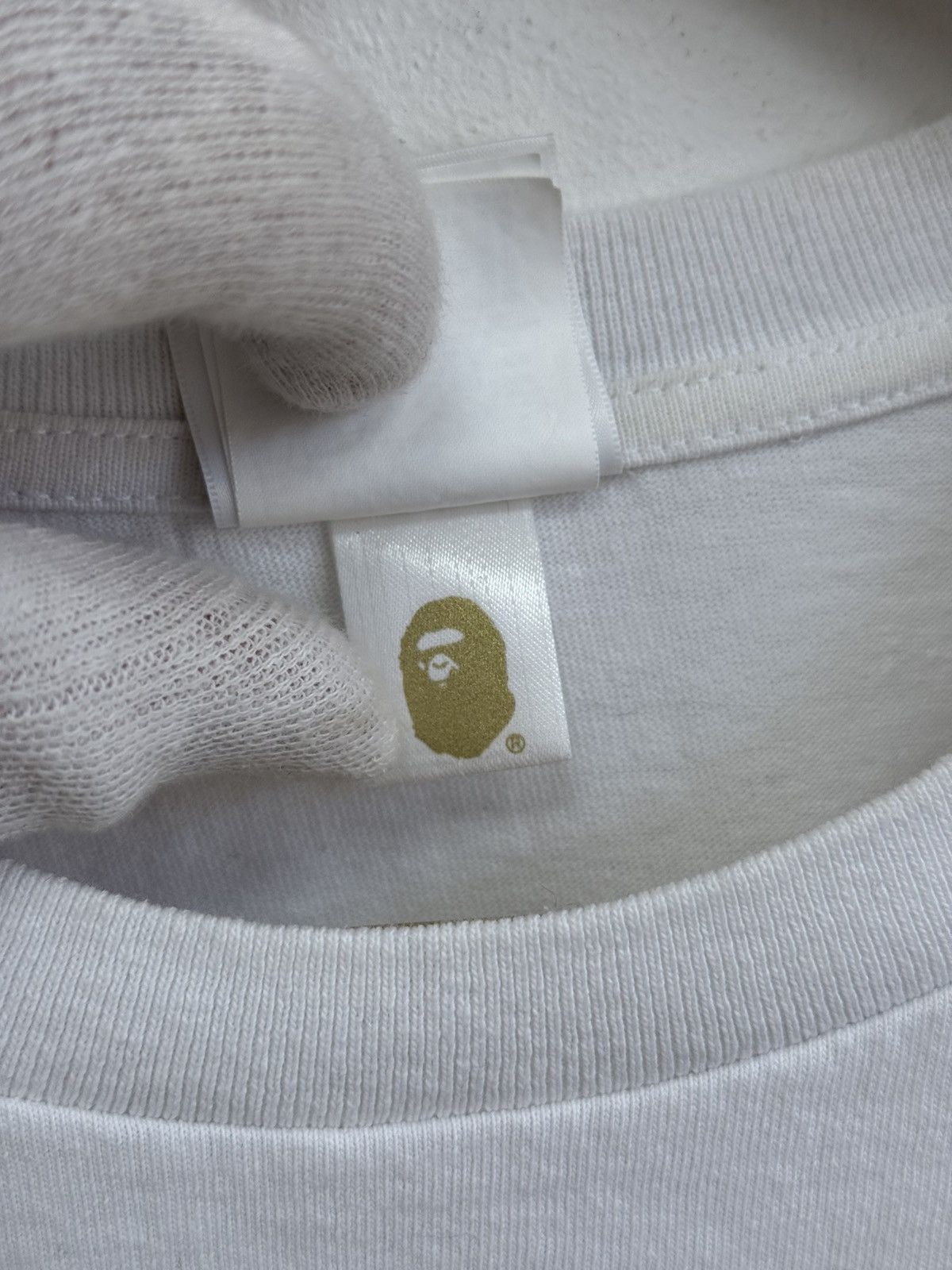 Bape Bape White Graphic T-Shirt Size US M / EU 48-50 / 2 - 8 Thumbnail