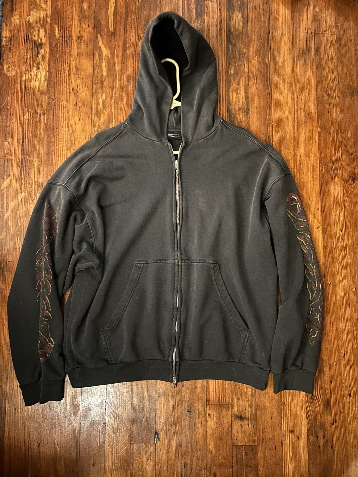 新品未使用【BALENCIAGA】OFFSHORE ジップアップフーディー XL Balenciaga Releases Exclusive 