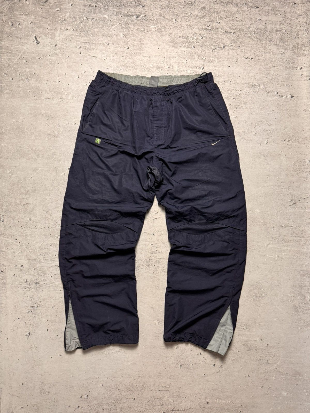 NIKE SHOX VINTAGE BASIC LOGO OVERSIZE BAGGY PANTS