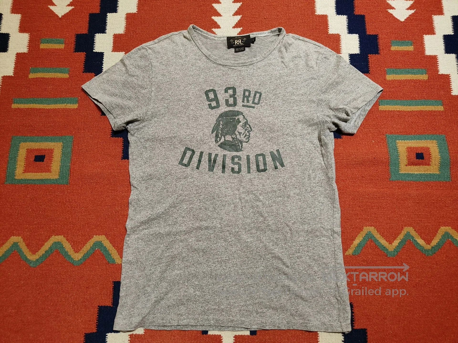 RRL Ralph Lauren RRL Vintage Indian Head Short Sleeve T-Shirt. Size US S / EU 44-46 / 1 - 6 Thumbnail