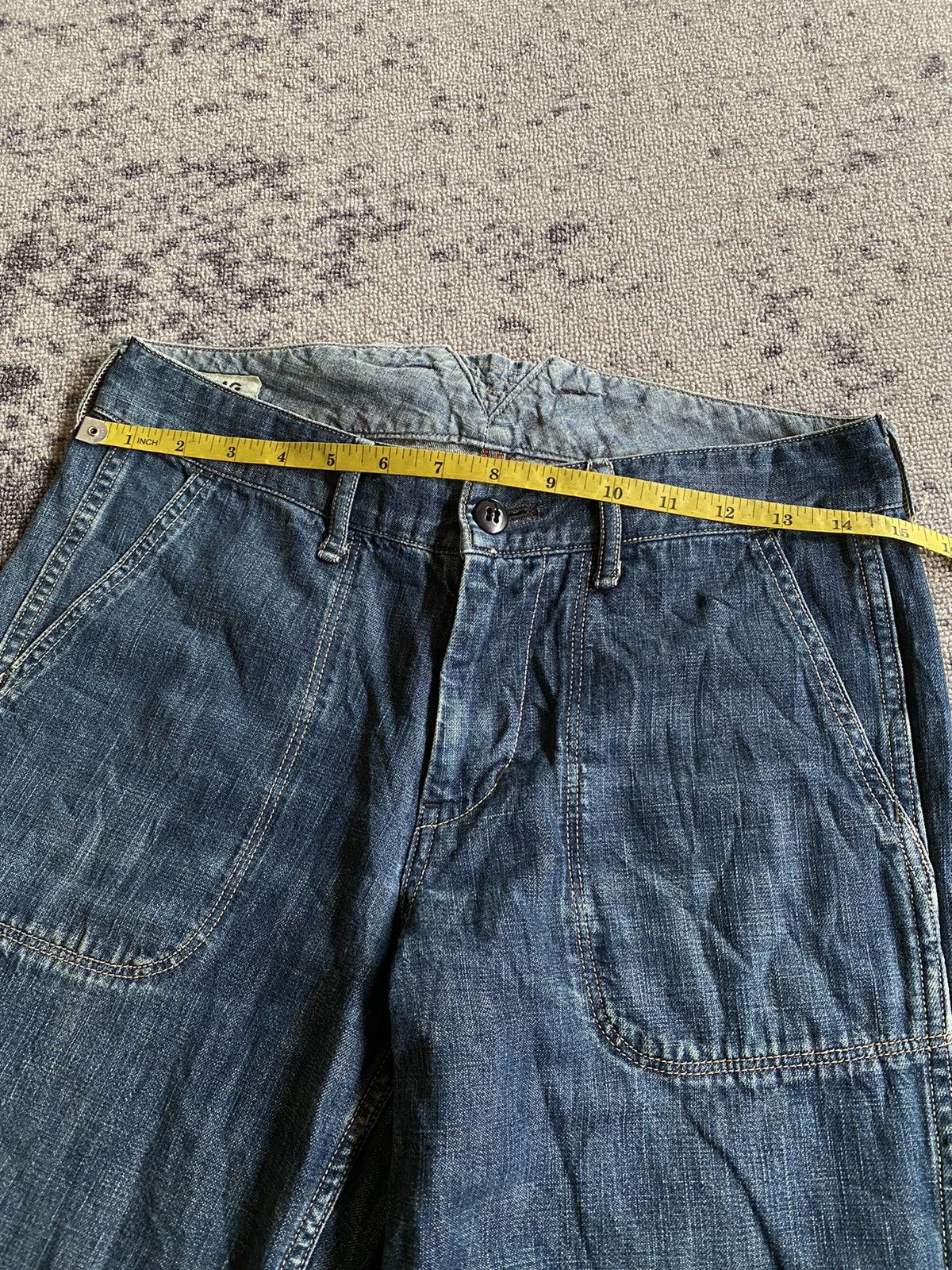 Hysteric Glamour × If Six Was Nine × Japanese Brand Dmg japan carpenter baggy jeans Size US 30 / EU 46 - 8 Thumbnail