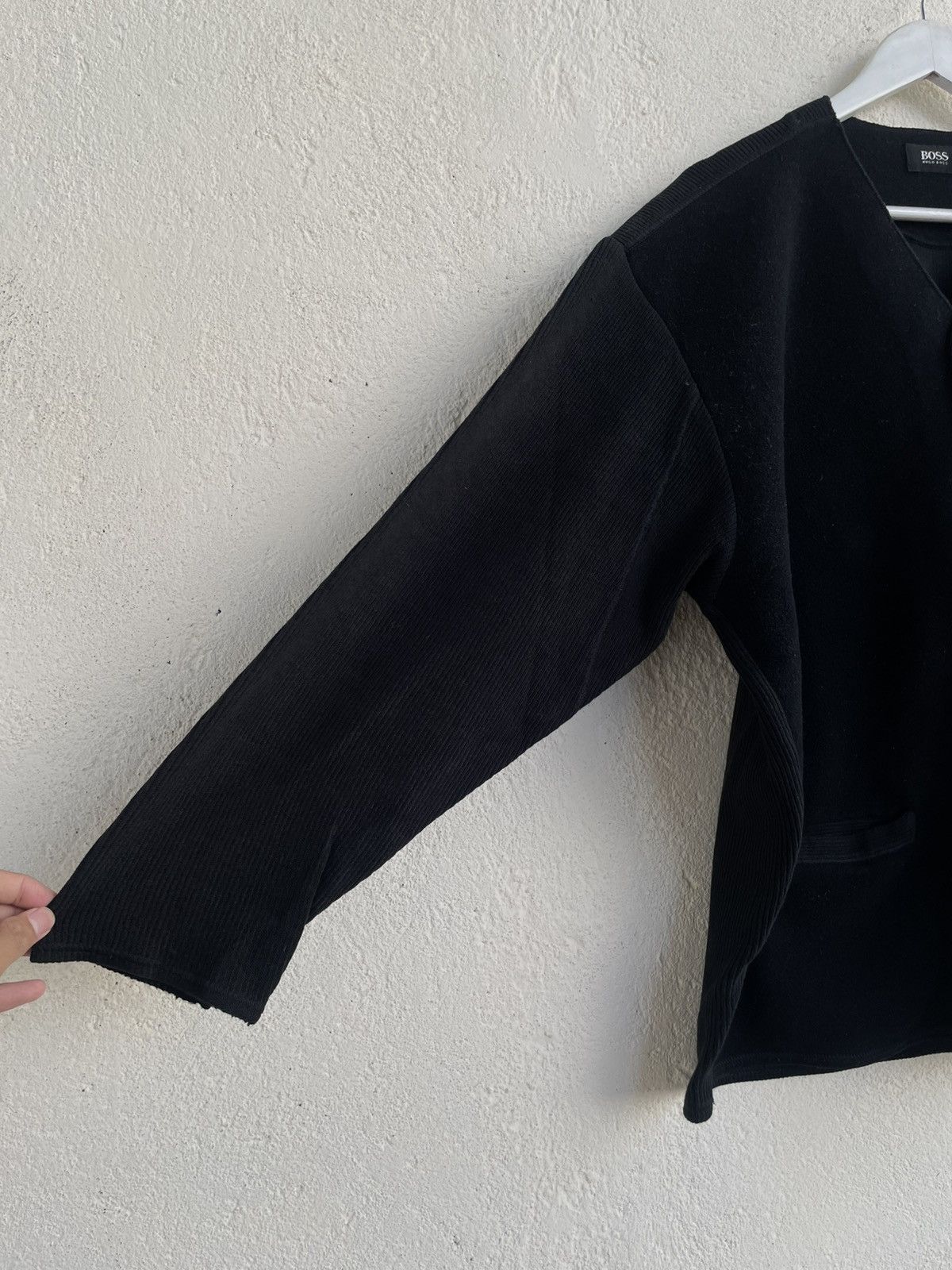Yves Saint Laurent 2000s Boss Knitwear Cardigan Thermal Embroidery Y2K CDG YSL Size US XXL / EU 58 / 5 - 3 Thumbnail
