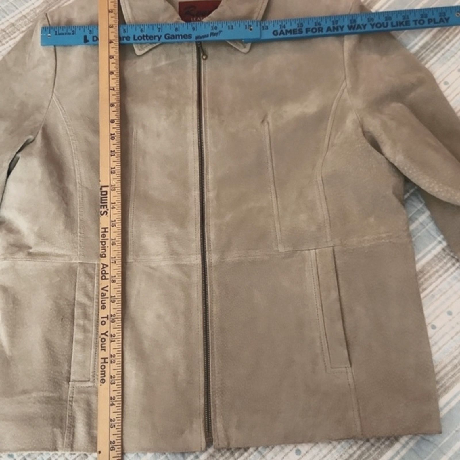 Reed Vintage Reeds Leather jacket Women's XL. NWOT. Preppy BOHO Size XL / US 12-14 / IT 48-50 - 7 Thumbnail