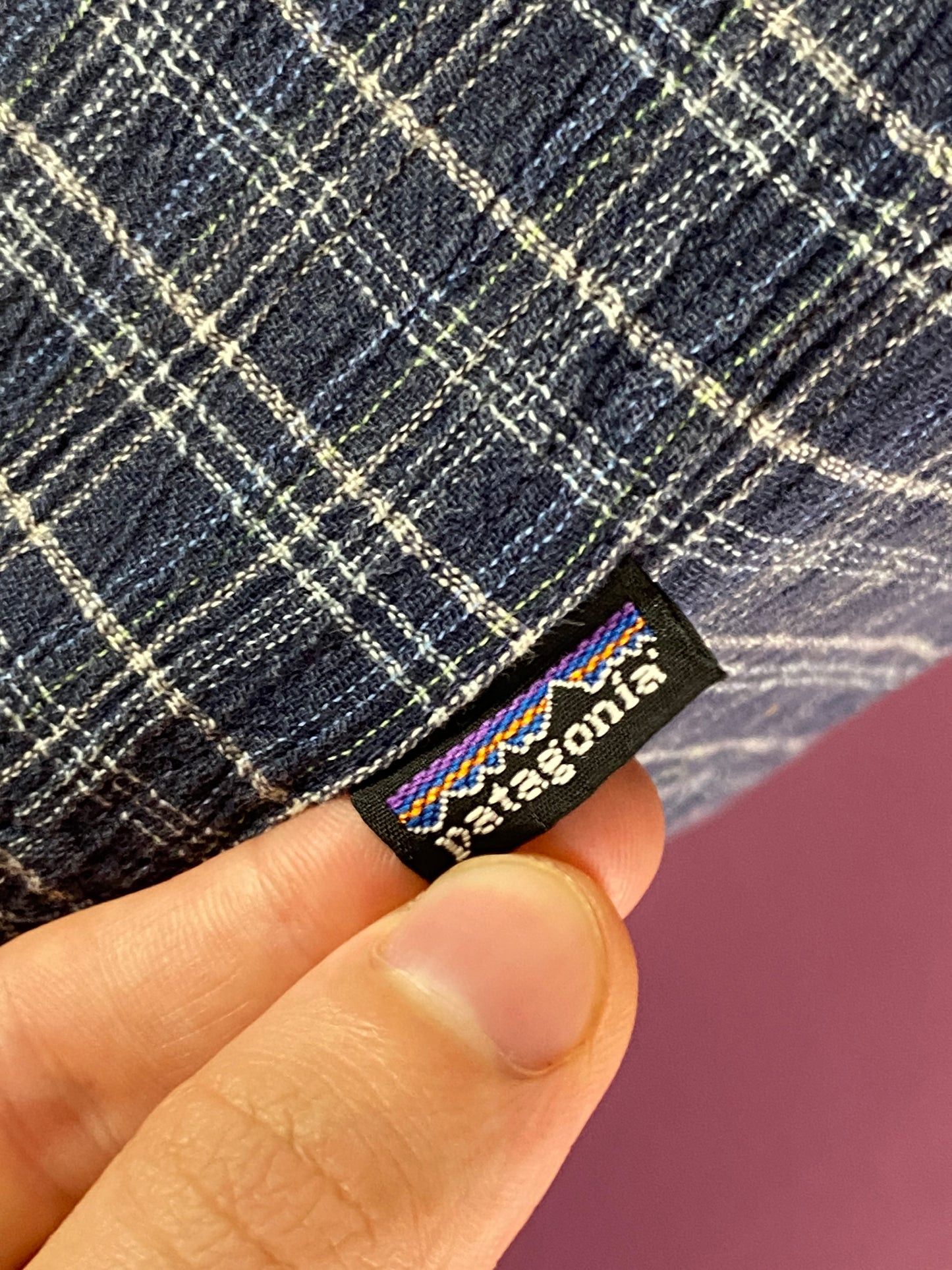 Patagonia × Vintage Patagonia Vintage Men's Trekking Plaid Short Sleeve Shirt -M Size US M / EU 48-50 / 2 - 5 Thumbnail