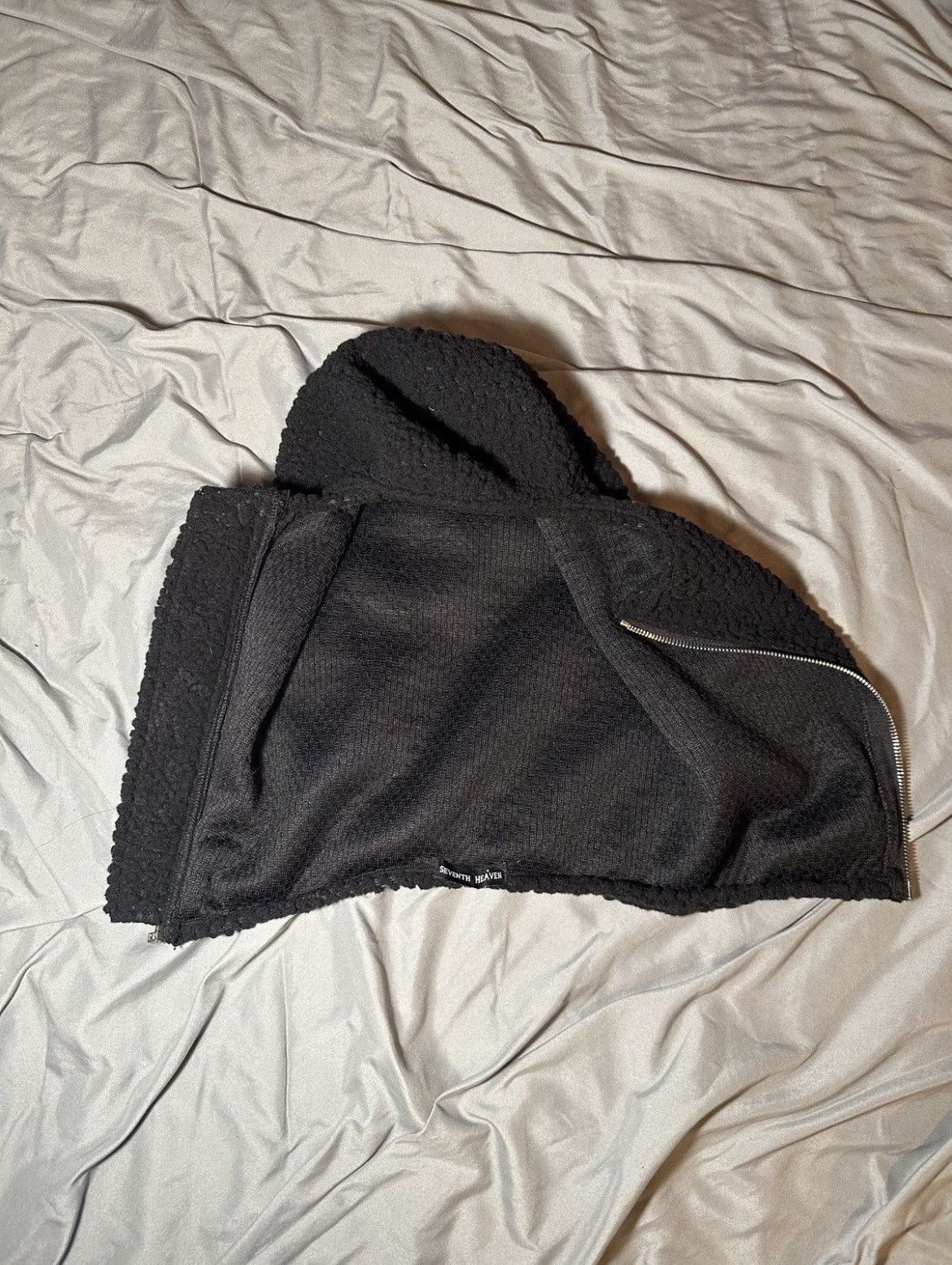 Seventh Heaven Anarchy Sherpa Zip Up Black Balaclava | Seventh Heaven Size ONE SIZE - 7 Thumbnail