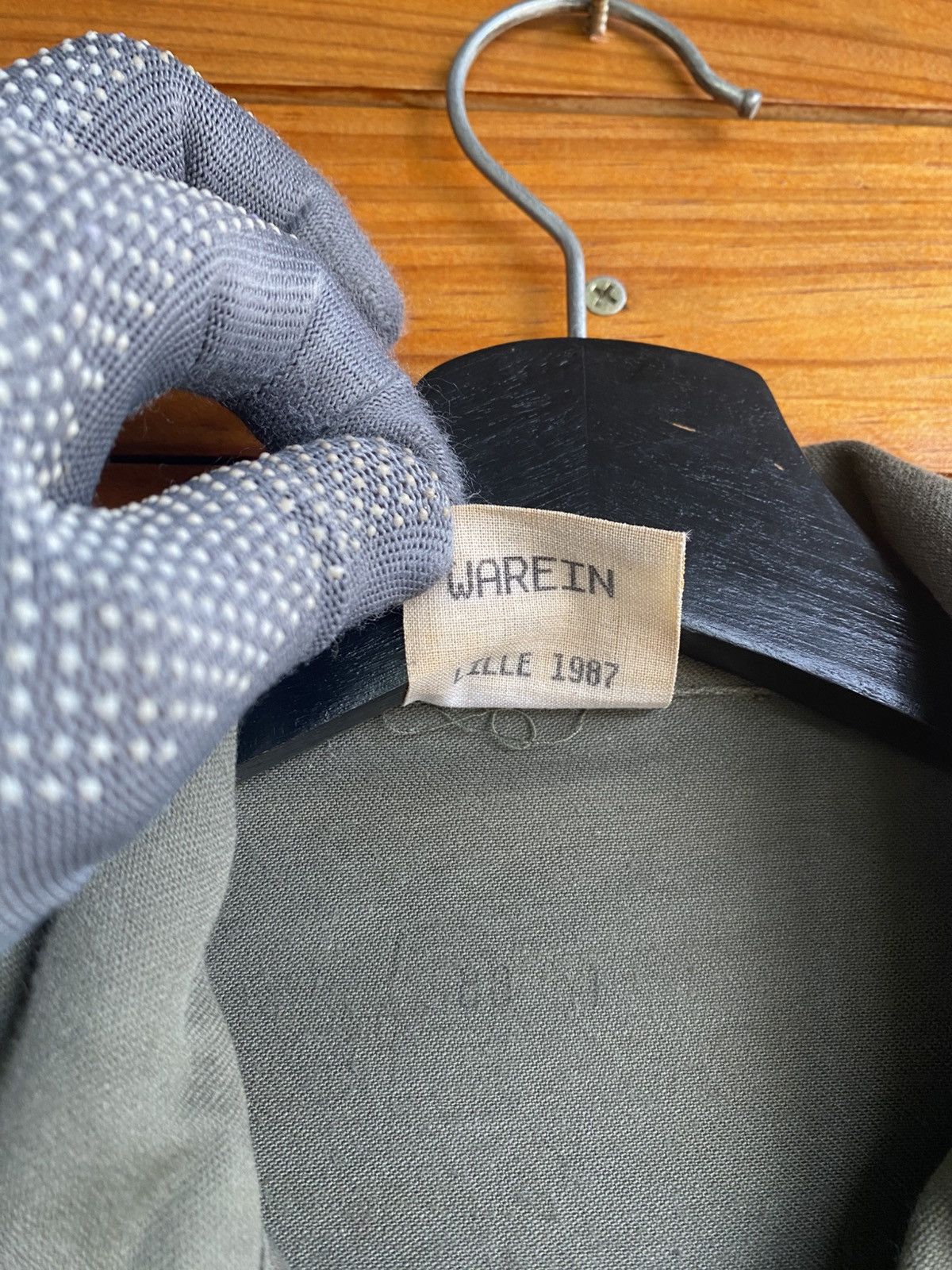 Vintage Vintage 1987 French Military Jacket – Olive Green, Size US S / EU 44-46 / 1 - 9 Thumbnail